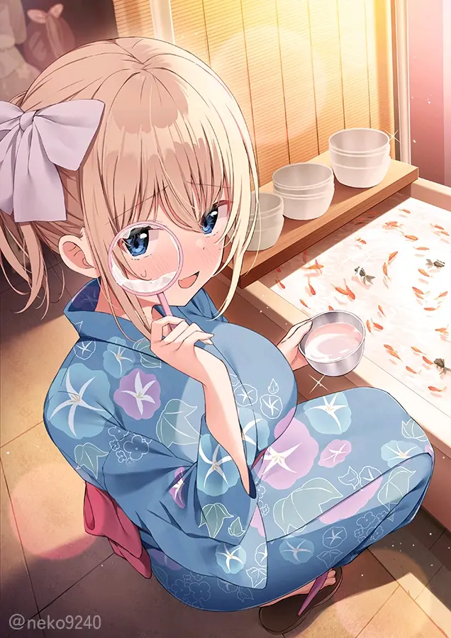 268152de301379c2d05fc883a689b2ce235818446.jpg 夏日风情♡ – 浴衣女子插画特辑
