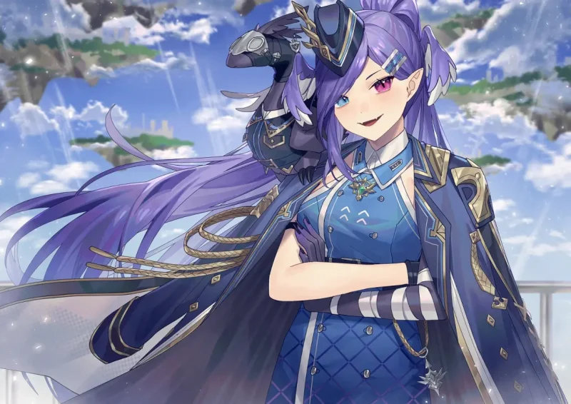 双臂环胸的深情姿态：情感插画全收录-远影归灯