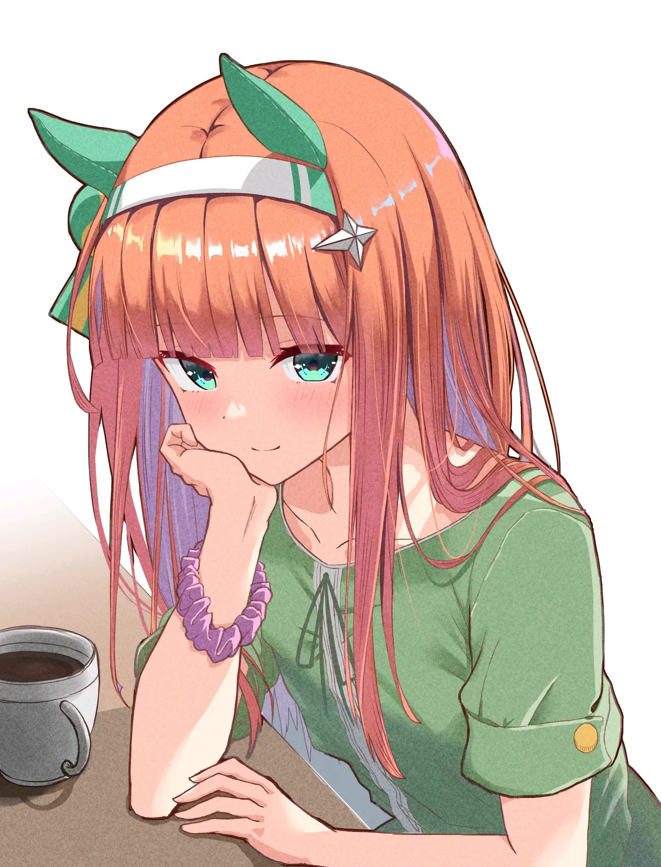 696833a068ce2a46847dab290506e856235818446.jpg 嘟嘟的脸颊♡ – 托腮女子插画特辑