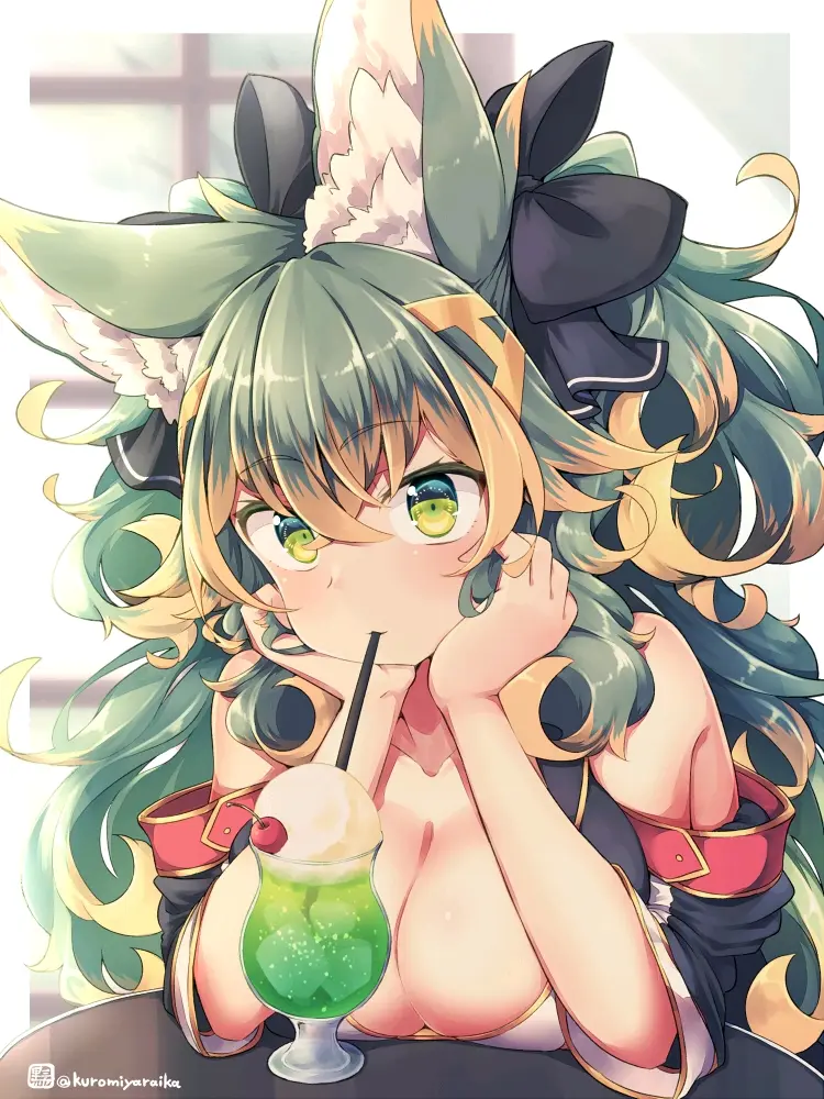 7445ad1f7bd79513b331e4dfb57a7aca235818446.jpg 嘟嘟的脸颊♡ – 托腮女子插画特辑
