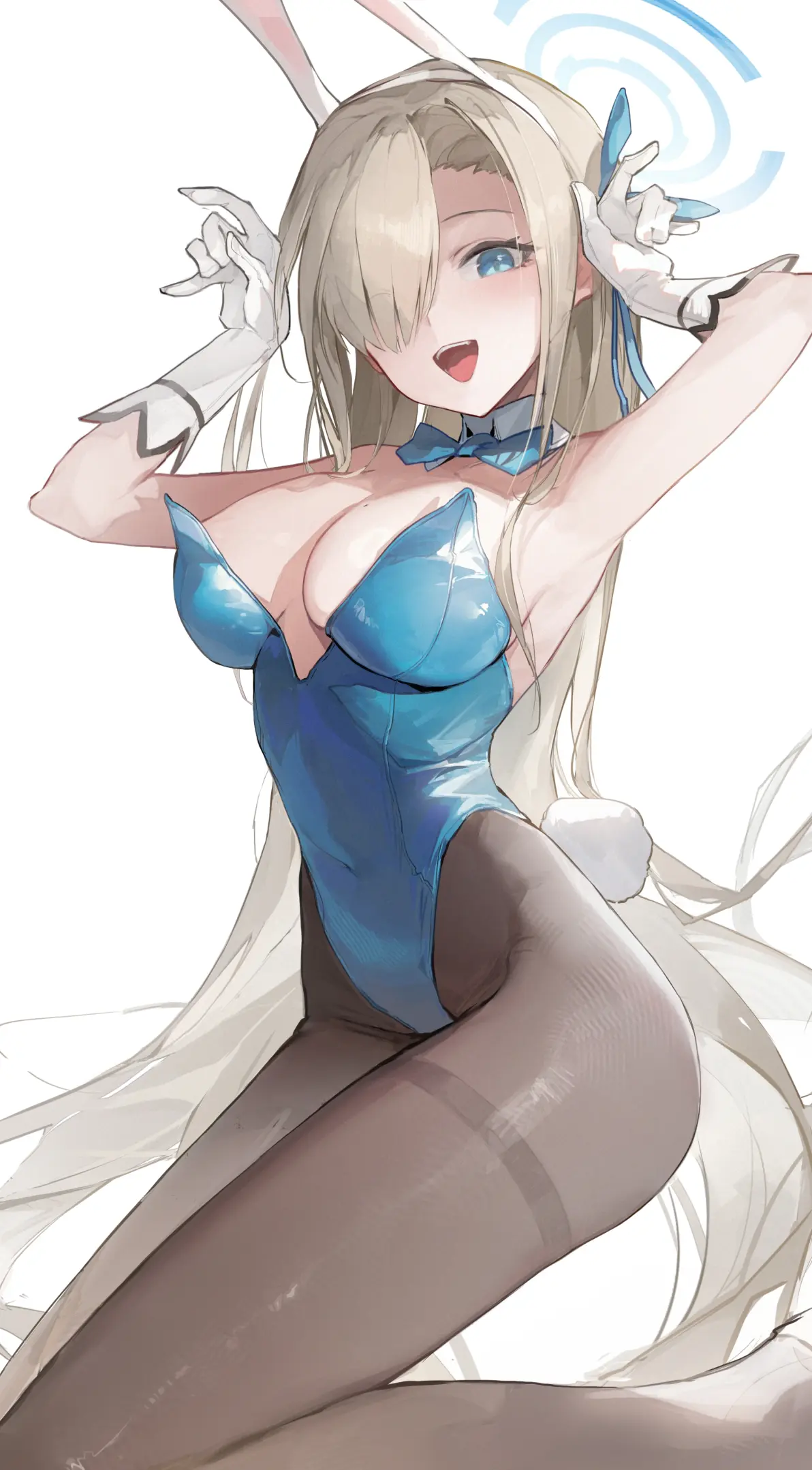 a45adb52ae22ab28edefae0b15bb7cd0235818446.jpg 把双手举到头上♡ – 兔耳手势插画特辑
