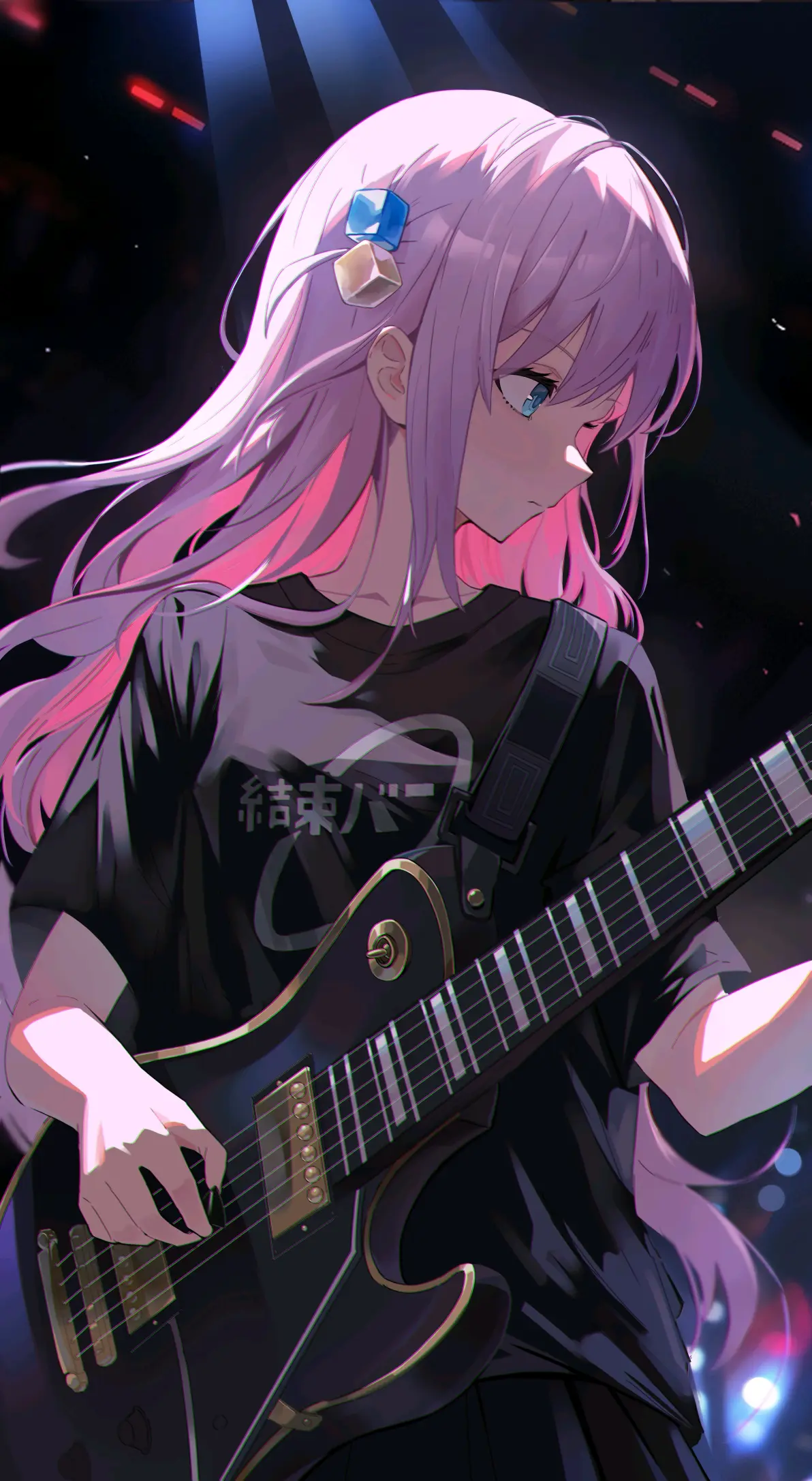 宛如花仙子♡ – 粉色长发女子插画特辑