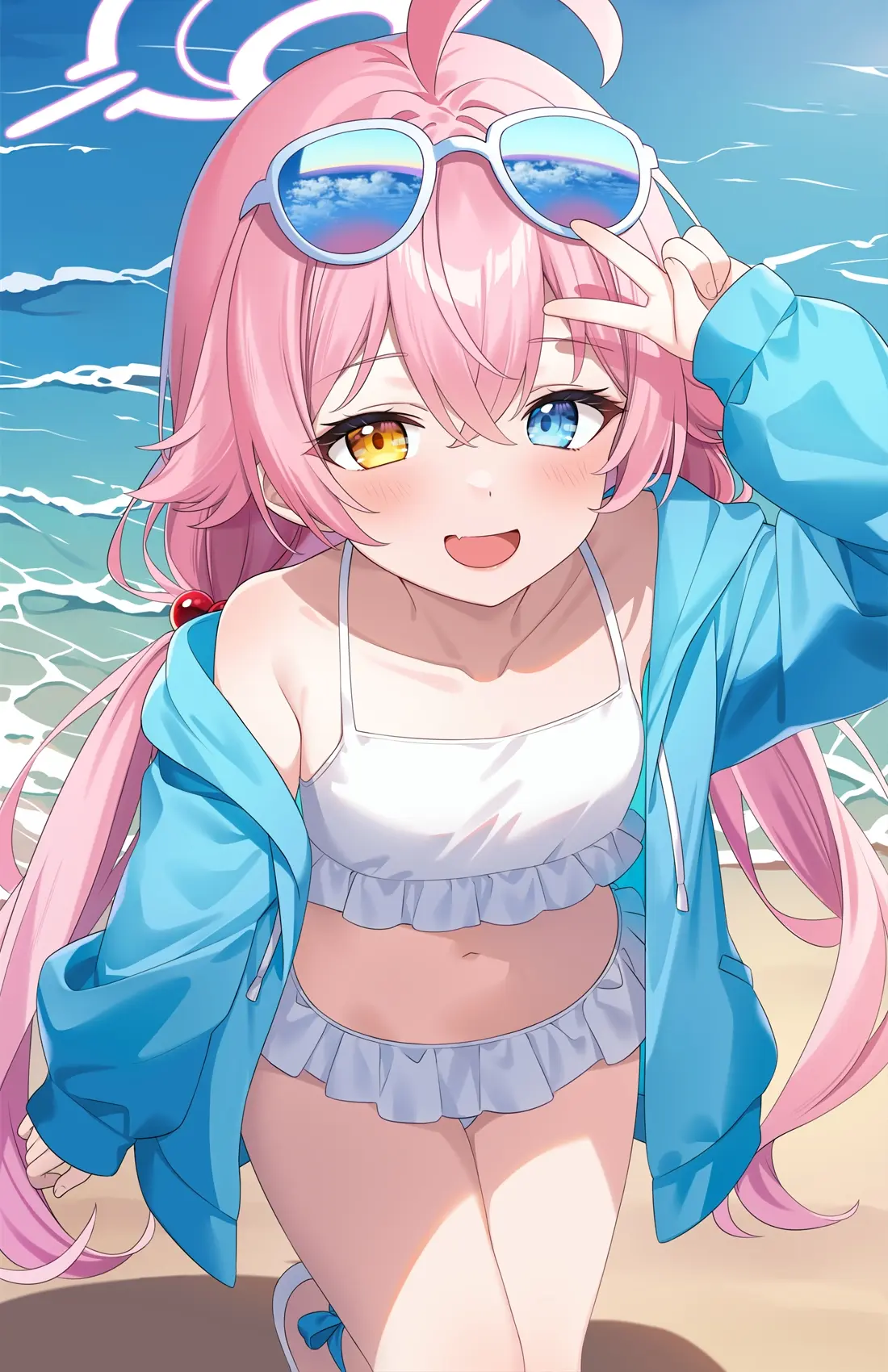 宛如花仙子♡ – 粉色长发女子插画特辑