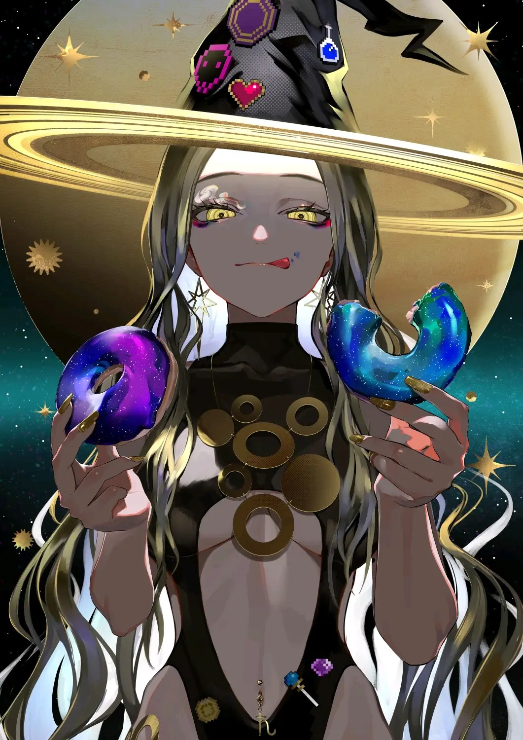 5d8c980d6477471f3bd09bef6c6982da235818446.jpg 可爱造型♡ – 甜甜圈插画特辑