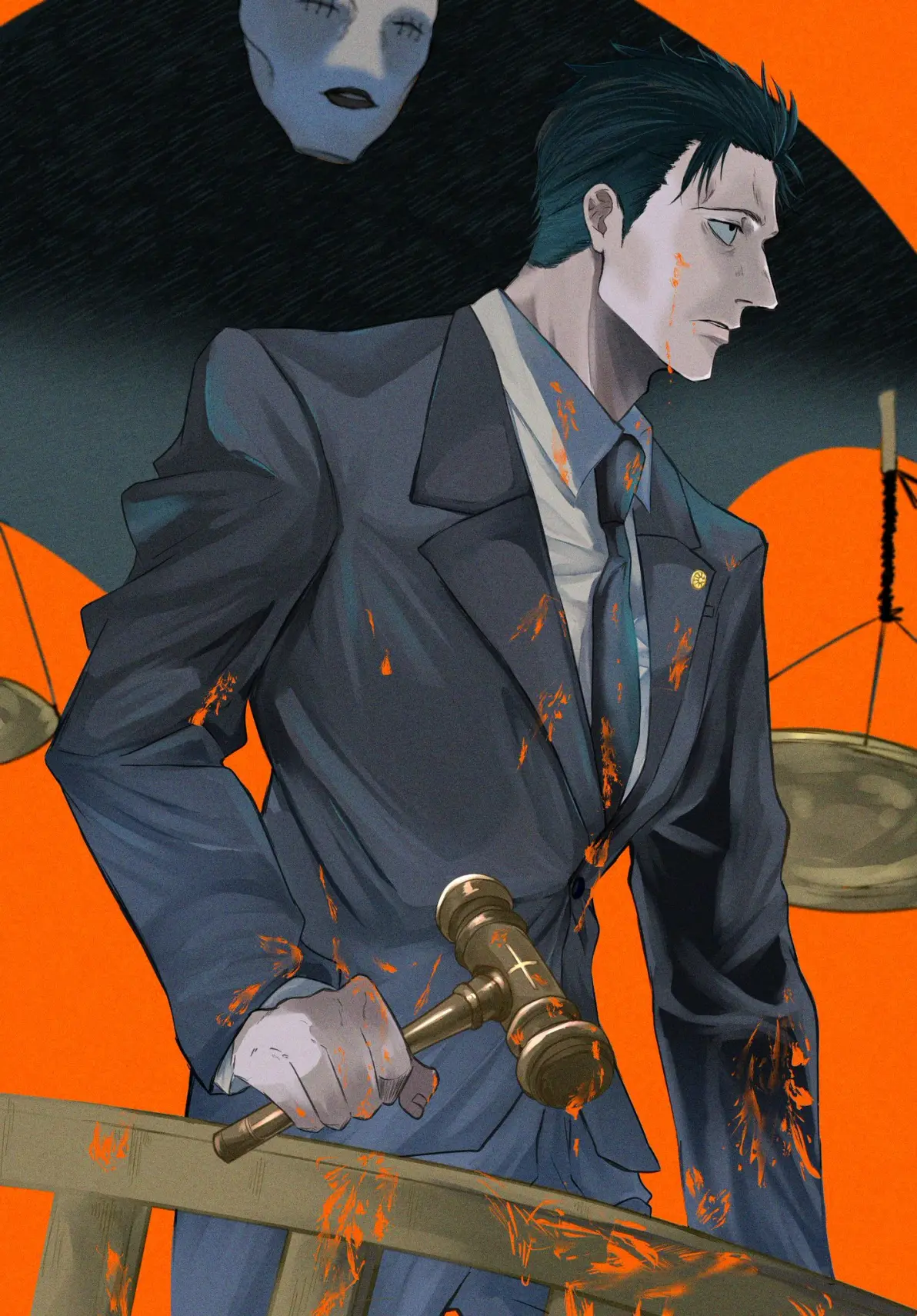 9e95c49e39a84ca2299411c8b83f2490235818446.jpg 颈上的优雅 – 领带男子插画特辑
