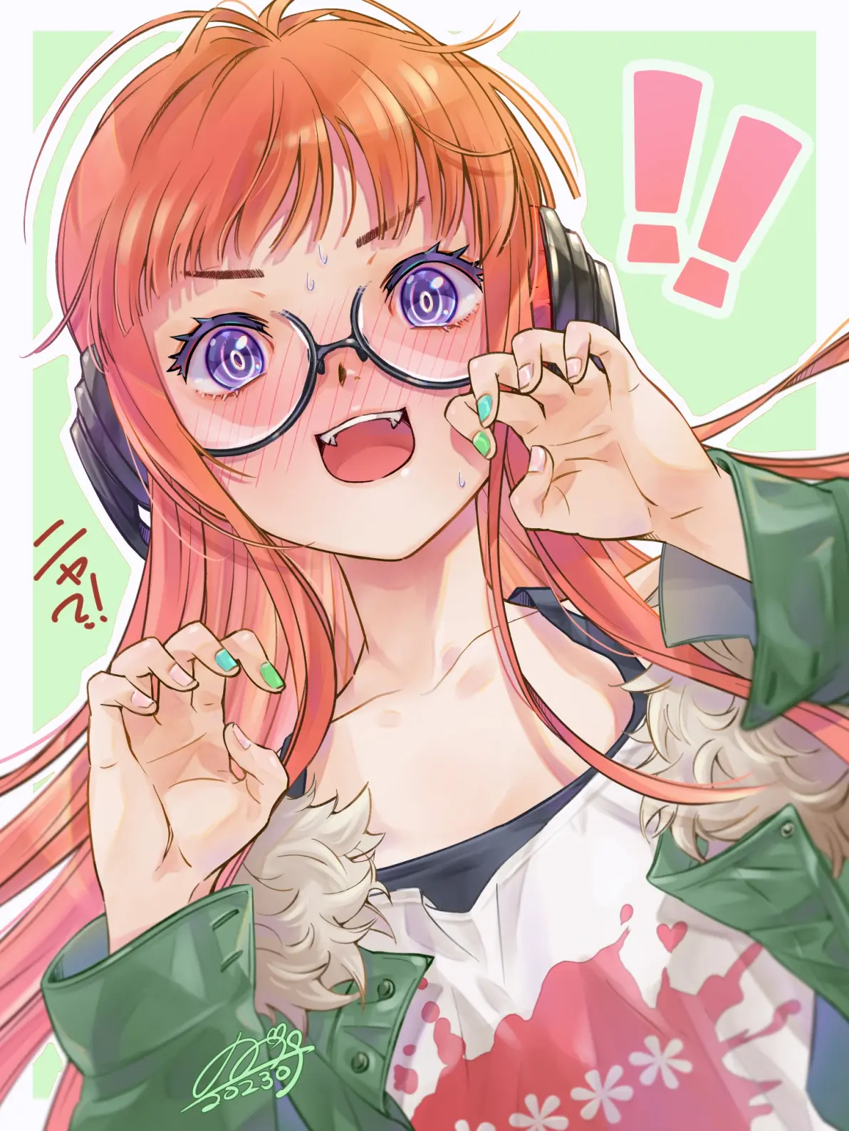 cfd5b3e6eb8eced0626fa94a6b486708235818446.jpg 通红的脸颊 – 脸红女子插画特辑