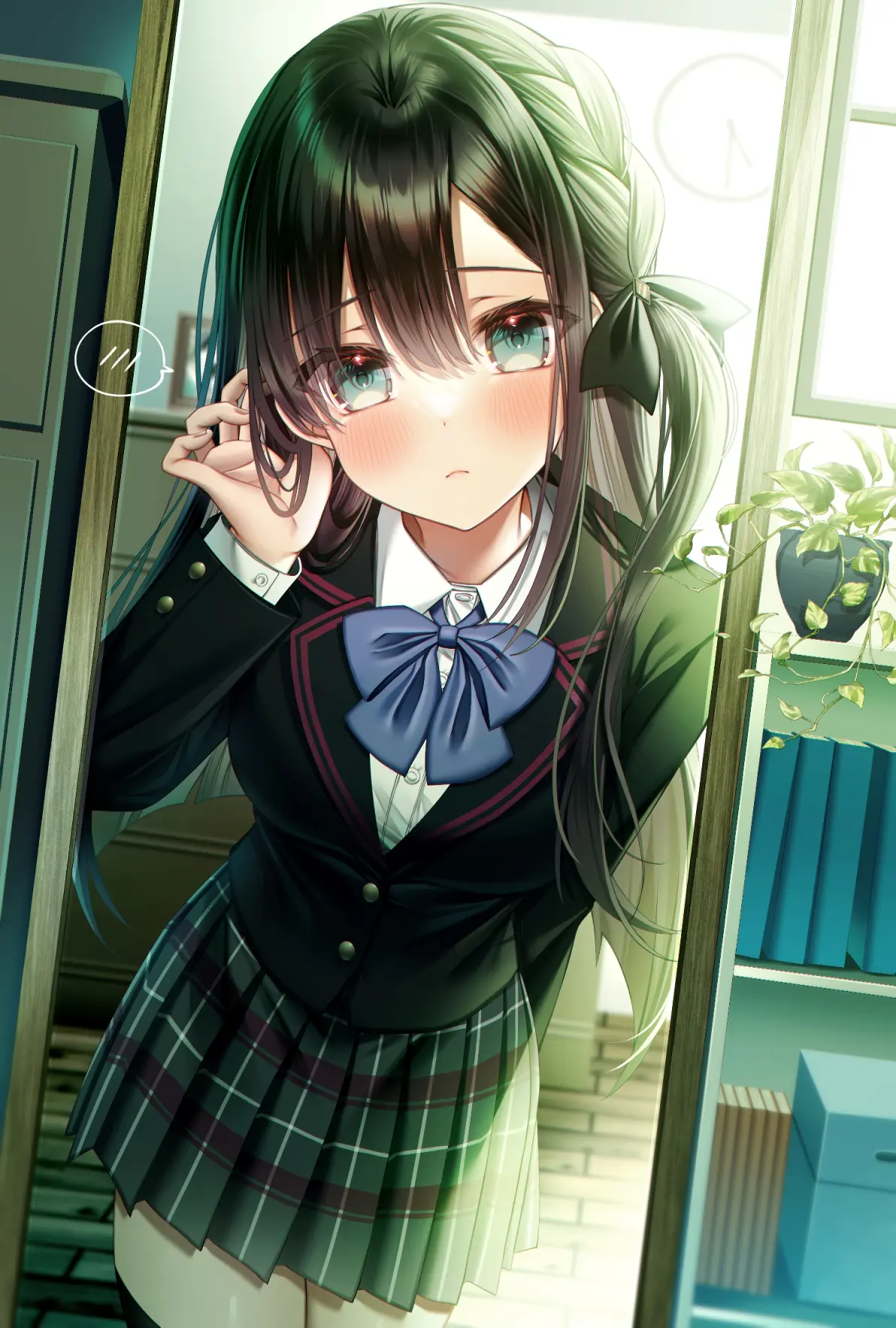5d3aa2f23ecba3efe52a9f3dc2083b0f235818446.jpg 通红的脸颊 – 脸红女子插画特辑