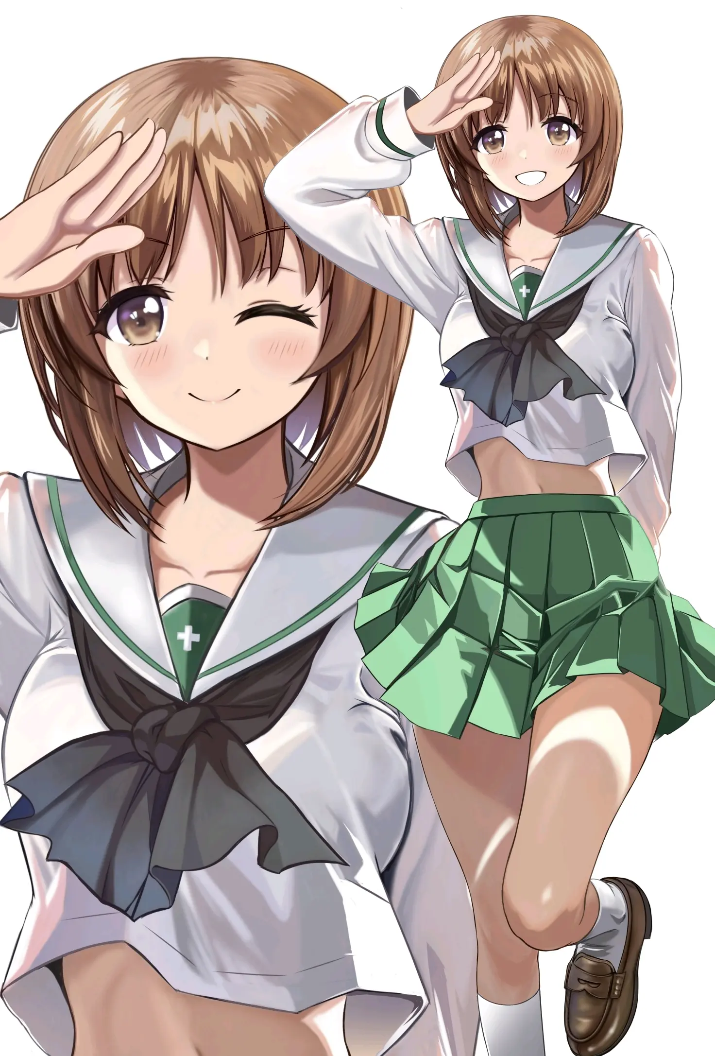 d9f8fa924434f129b6d3185af88c3bbf235818446.jpg 与校服绝配♡ – 乐福鞋插画特辑