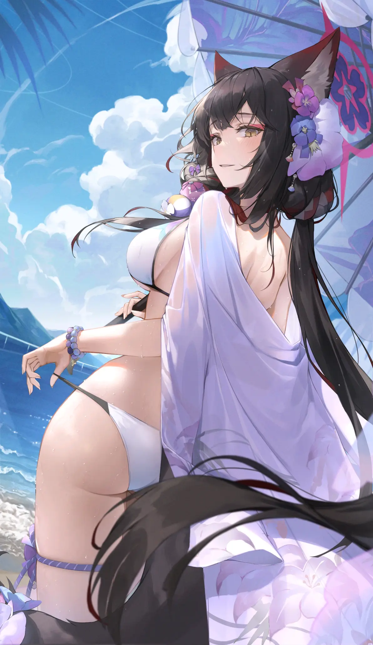 36963def8344d8276d82f8712273e1b3235818446.jpg 清凉一夏! – 海边嬉戏插画特辑