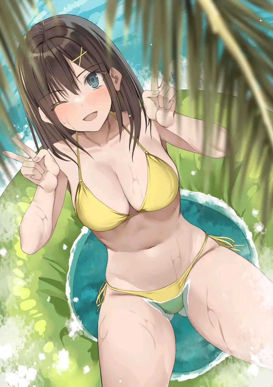 9e385b874157530e8ba9a313211cd167235818446.jpg 清凉一夏! – 海边嬉戏插画特辑