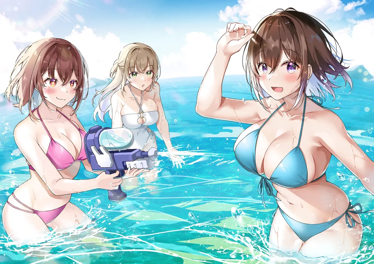 42ab50443c0afaf998cca5792e6ce647235818446.jpg 清凉一夏! – 海边嬉戏插画特辑