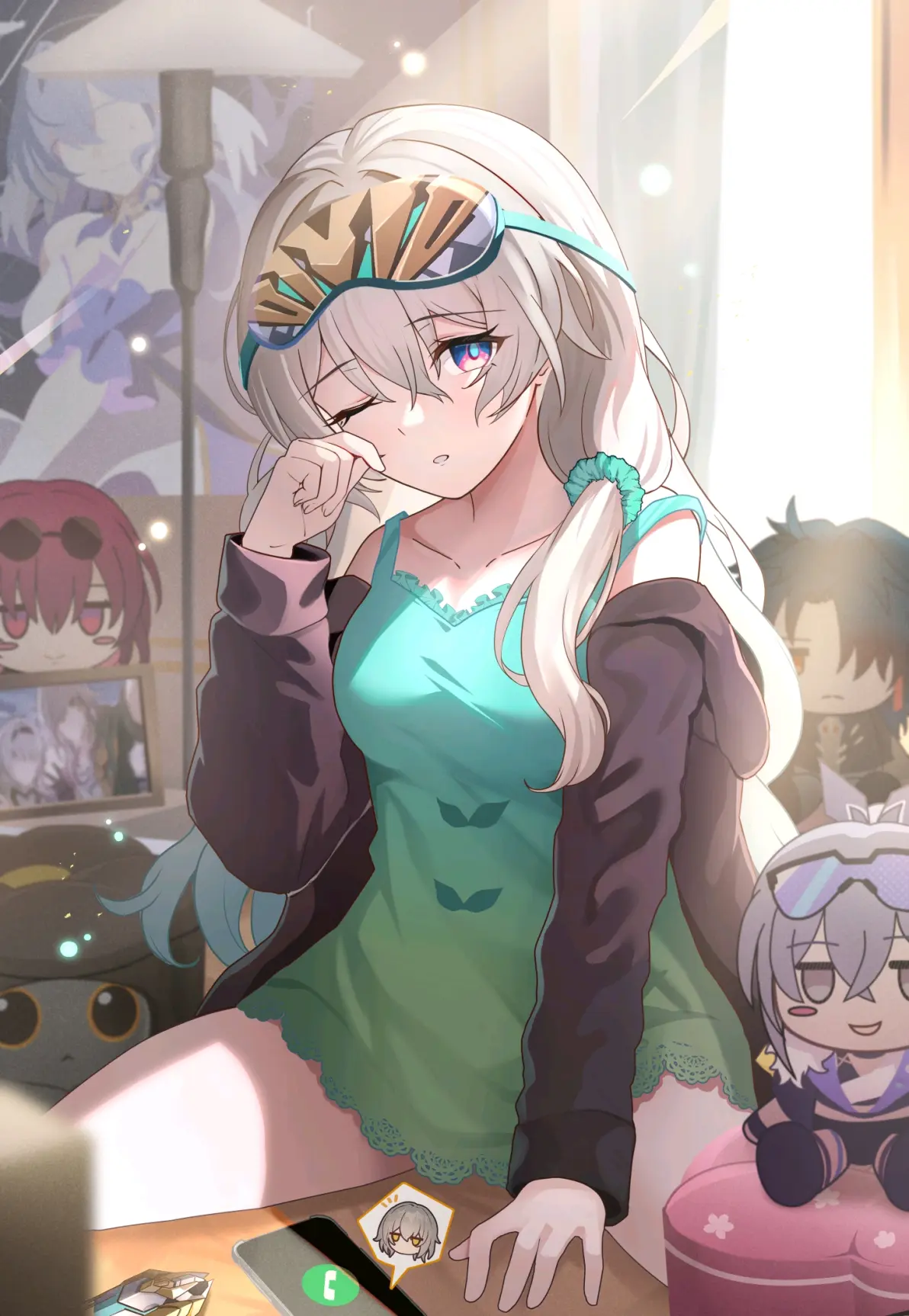 3c599eadb6db420da86d4c58a6062522235818446.jpg 轻松舒适♡ – 家居服女子插画特辑