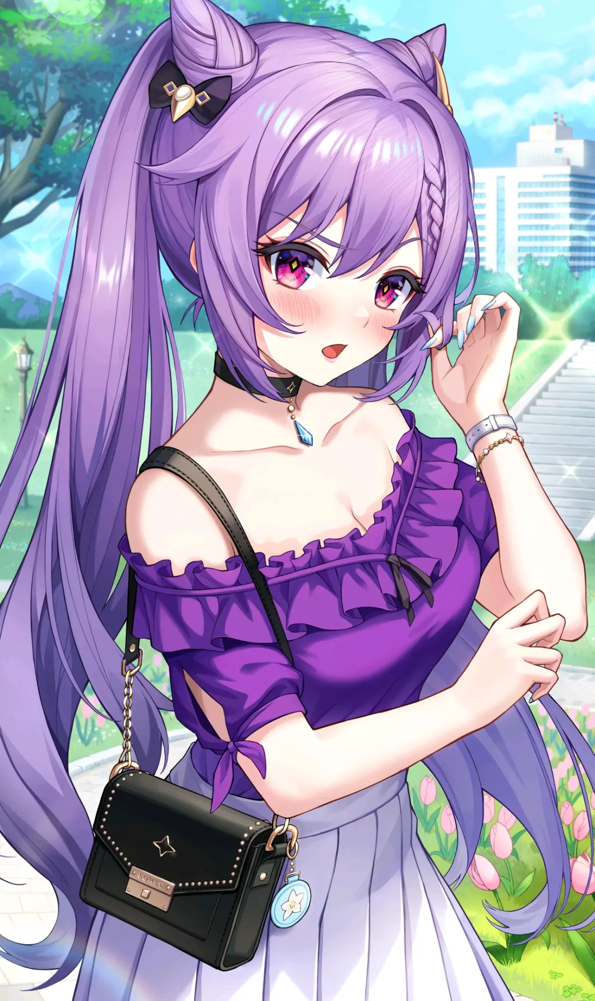 1a110945d7a1d4b9372a9f612f86df22235818446.jpg 穿搭神器♡ – 肩背包插画特辑