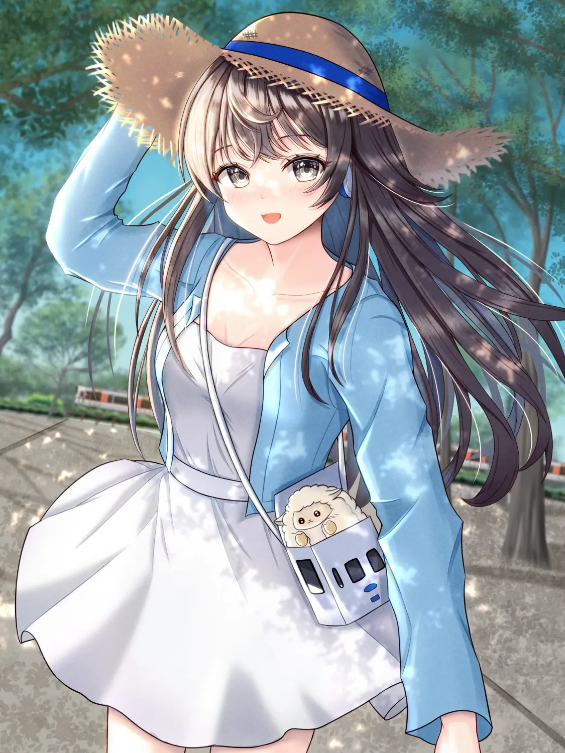 0a02922d1ccb66cd76fc87ec6d5c70a6235818446.jpg 穿搭神器♡ – 肩背包插画特辑