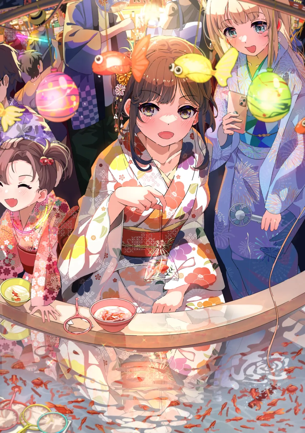 50746f6cd05c31749cda5ff5b5318532235818446.jpg 热闹非凡 – 夏日祭典插画特辑