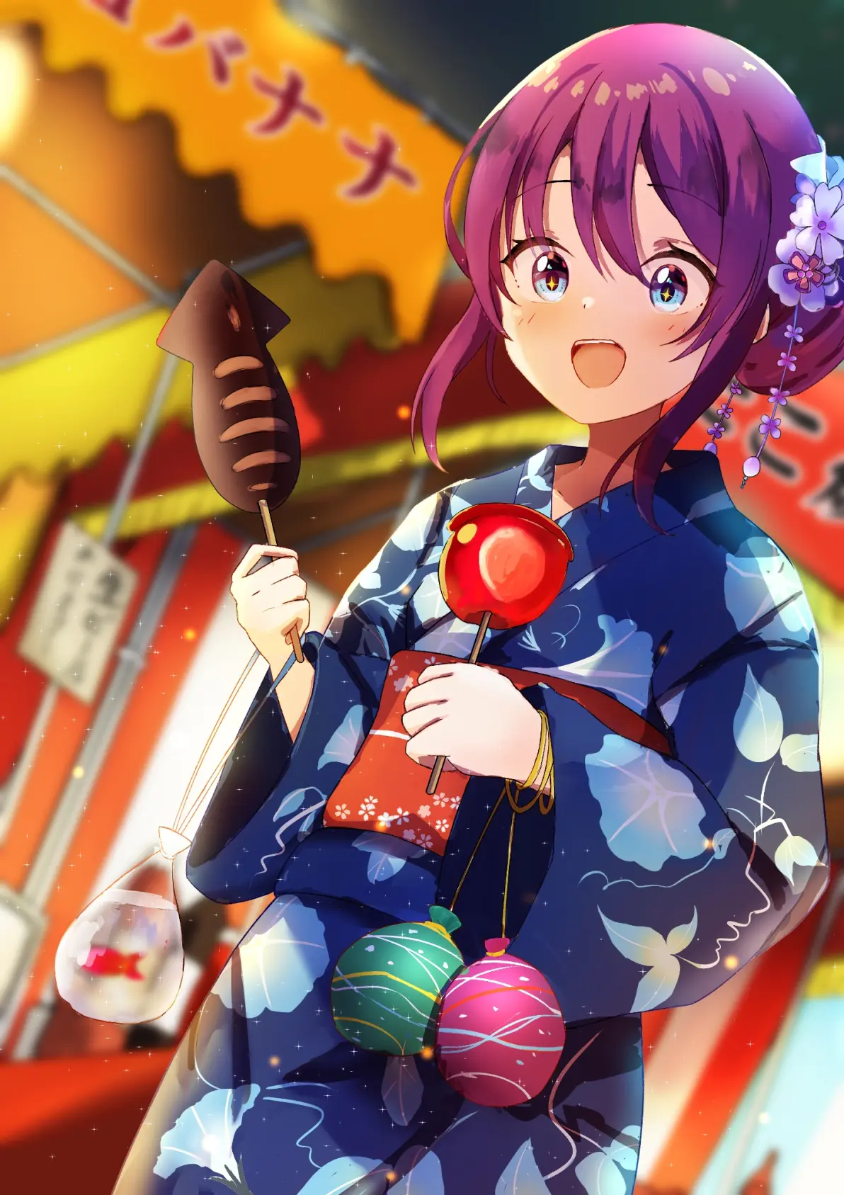 2d5dedc7525769da82b7fc92ecf823d5235818446.jpg 热闹非凡 – 夏日祭典插画特辑