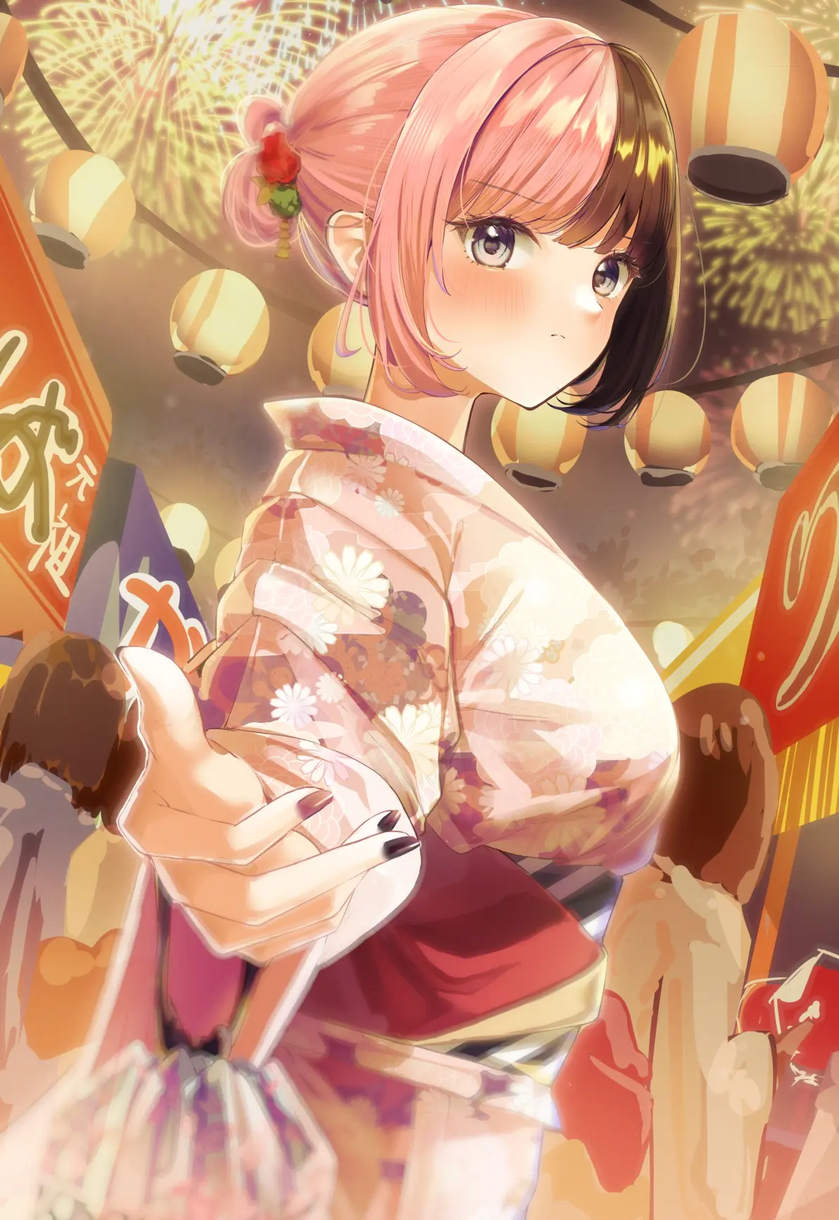 1bc31b2fdc8ff672dc4020f6a66658f1235818446.jpg 热闹非凡 – 夏日祭典插画特辑