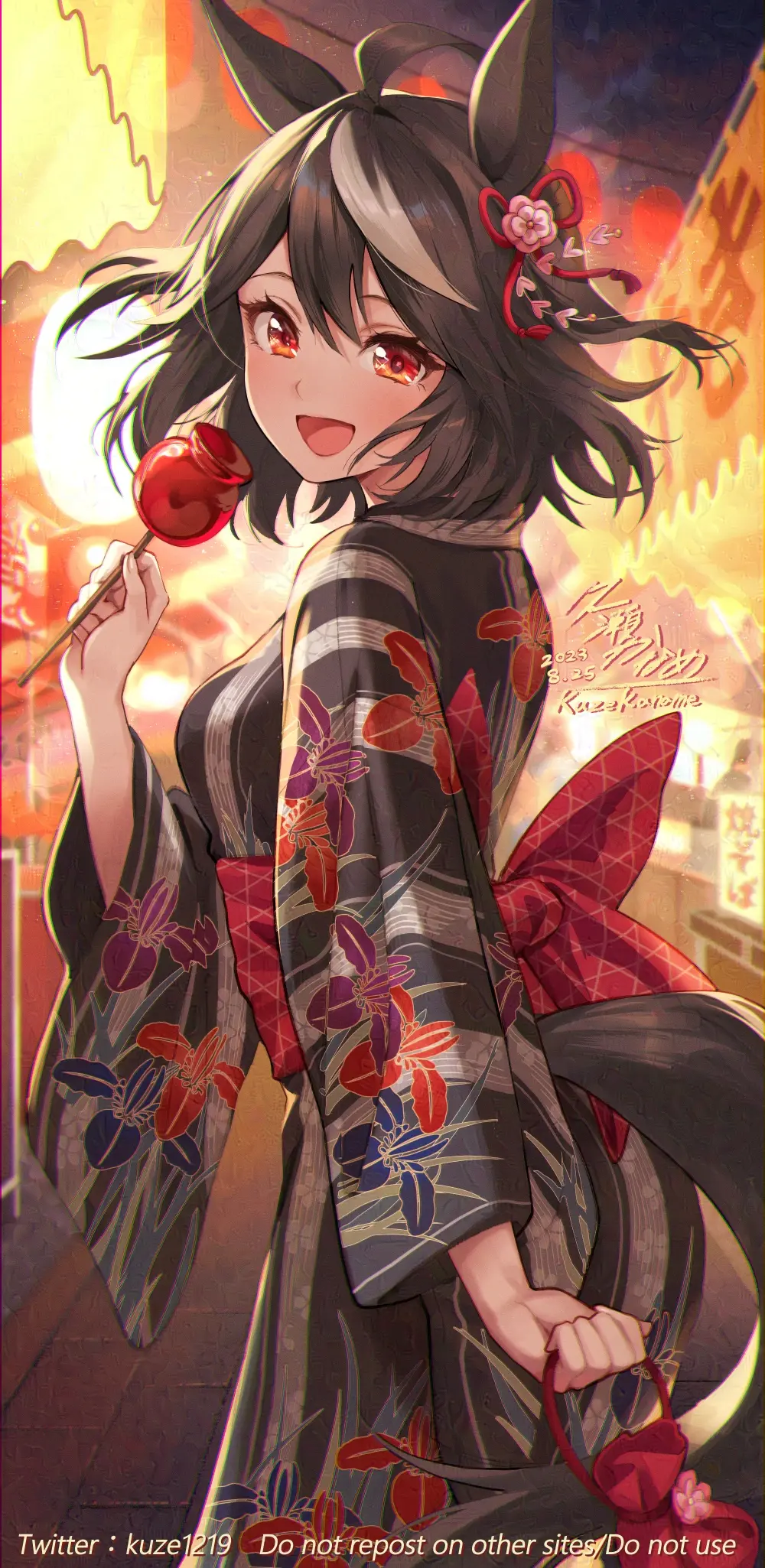 88a0febd7c3b49757ece9847e3b3e393235818446.jpg 热闹非凡 – 夏日祭典插画特辑