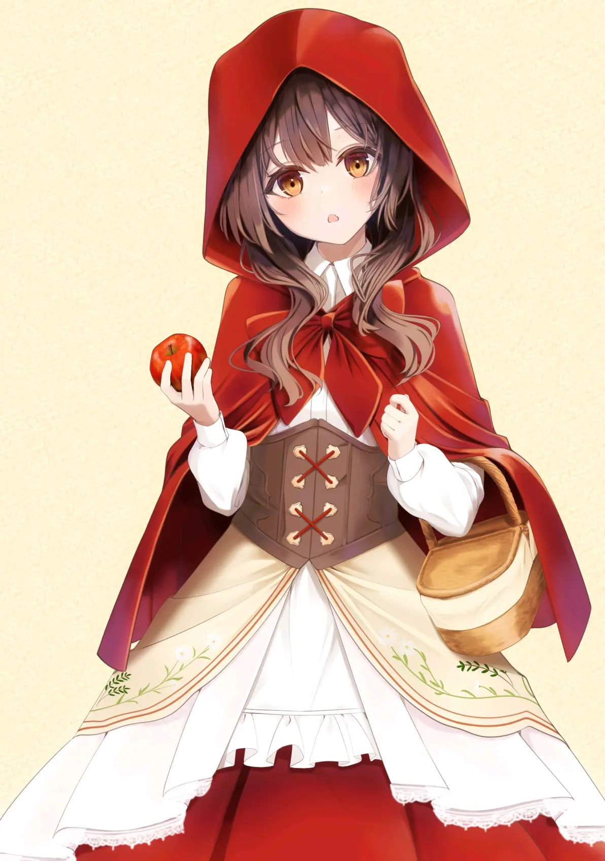 fe24b4eedc2795502f39b9d9f27d2720235818446.jpg 路上要小心 – 小红帽插画特辑