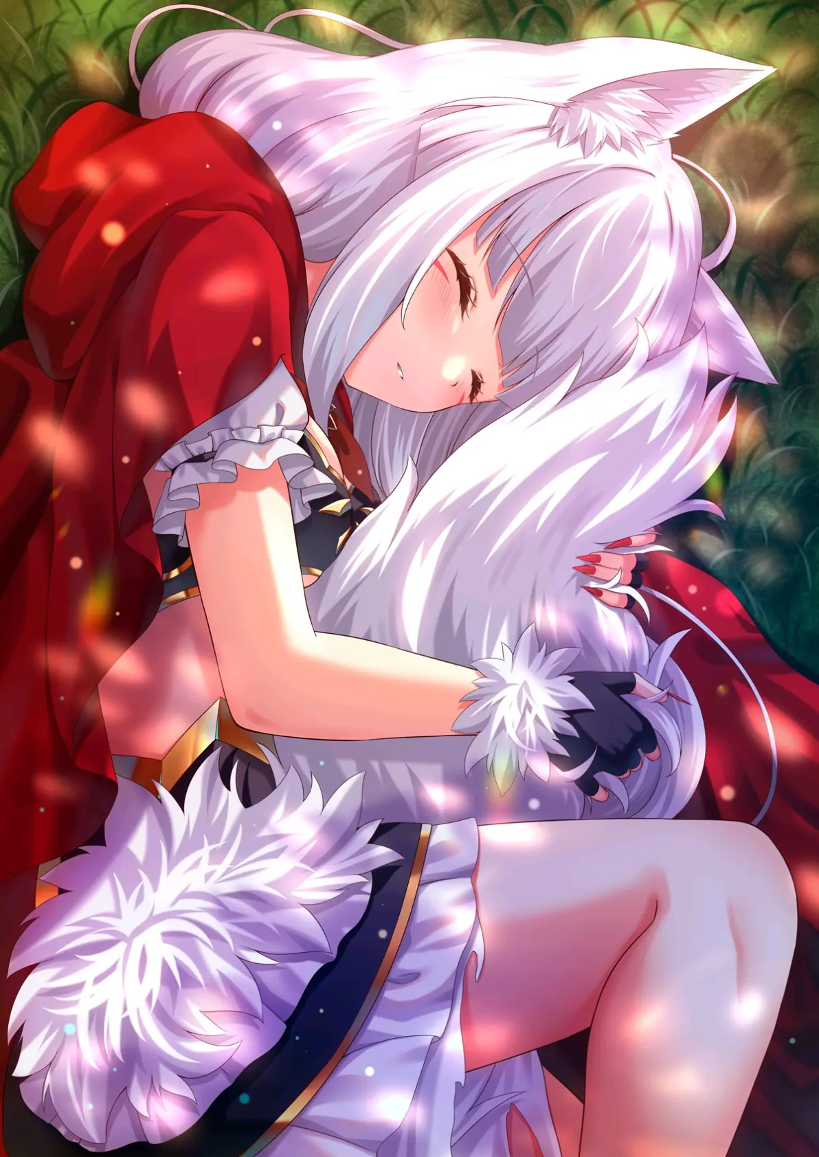 71d85910254d8e8581b5fc5efb8f59bf235818446.jpg 路上要小心 – 小红帽插画特辑