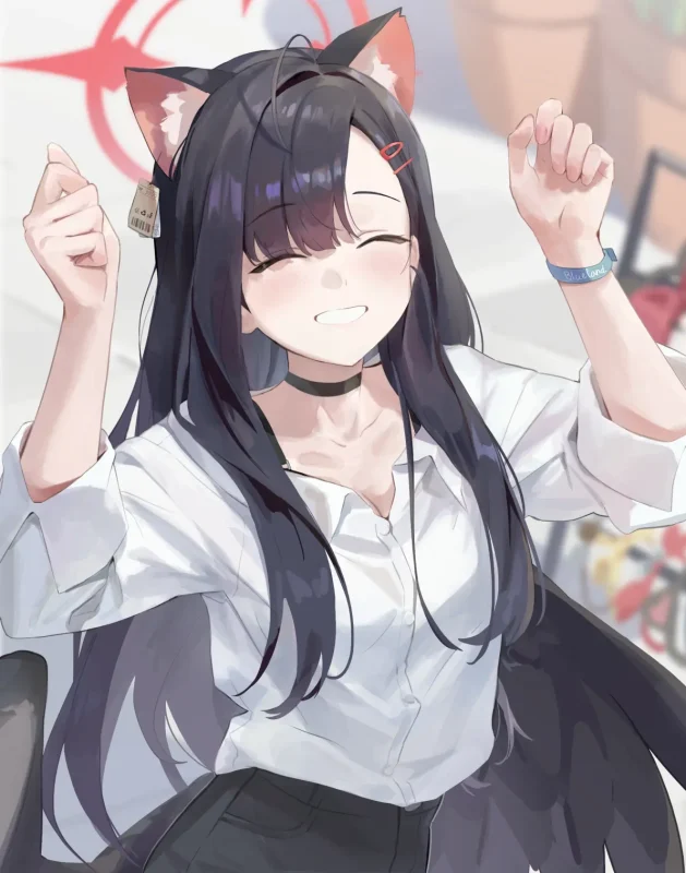 萌喵入画！猫耳美少女插画全收录-远影归灯