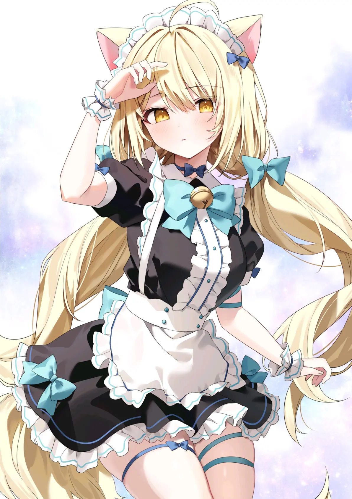 4ce2713c9cad9d968b4eacdbce57b227235818446.jpg 怎么这喵可爱♡ – 猫耳女子插画特辑