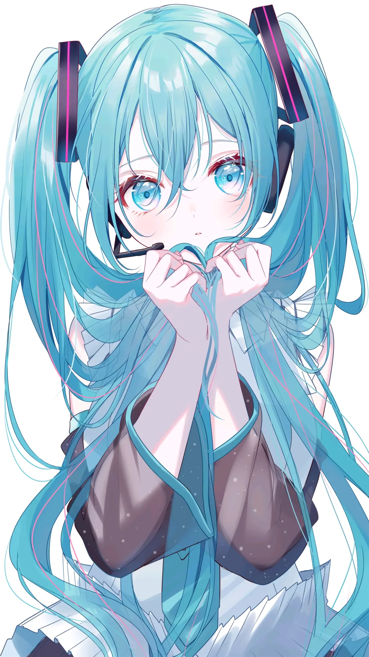 fdf240812d331204e72398e6ac610741235818446.jpg 细腻的动作♡ – 手碰头发插画特辑