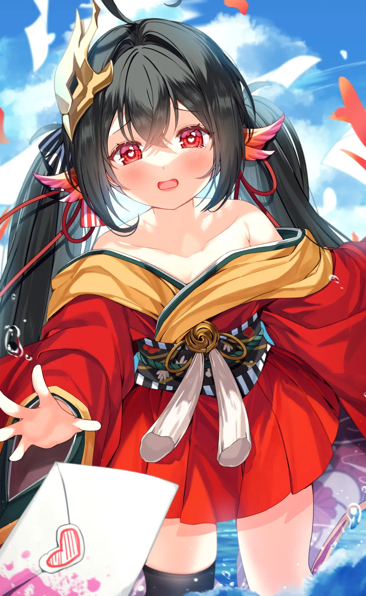 4518c55ae1d3e51b11e498a4297bd812235818446.jpg 心动的眼神♡ – 「眼冒爱心」插画特辑