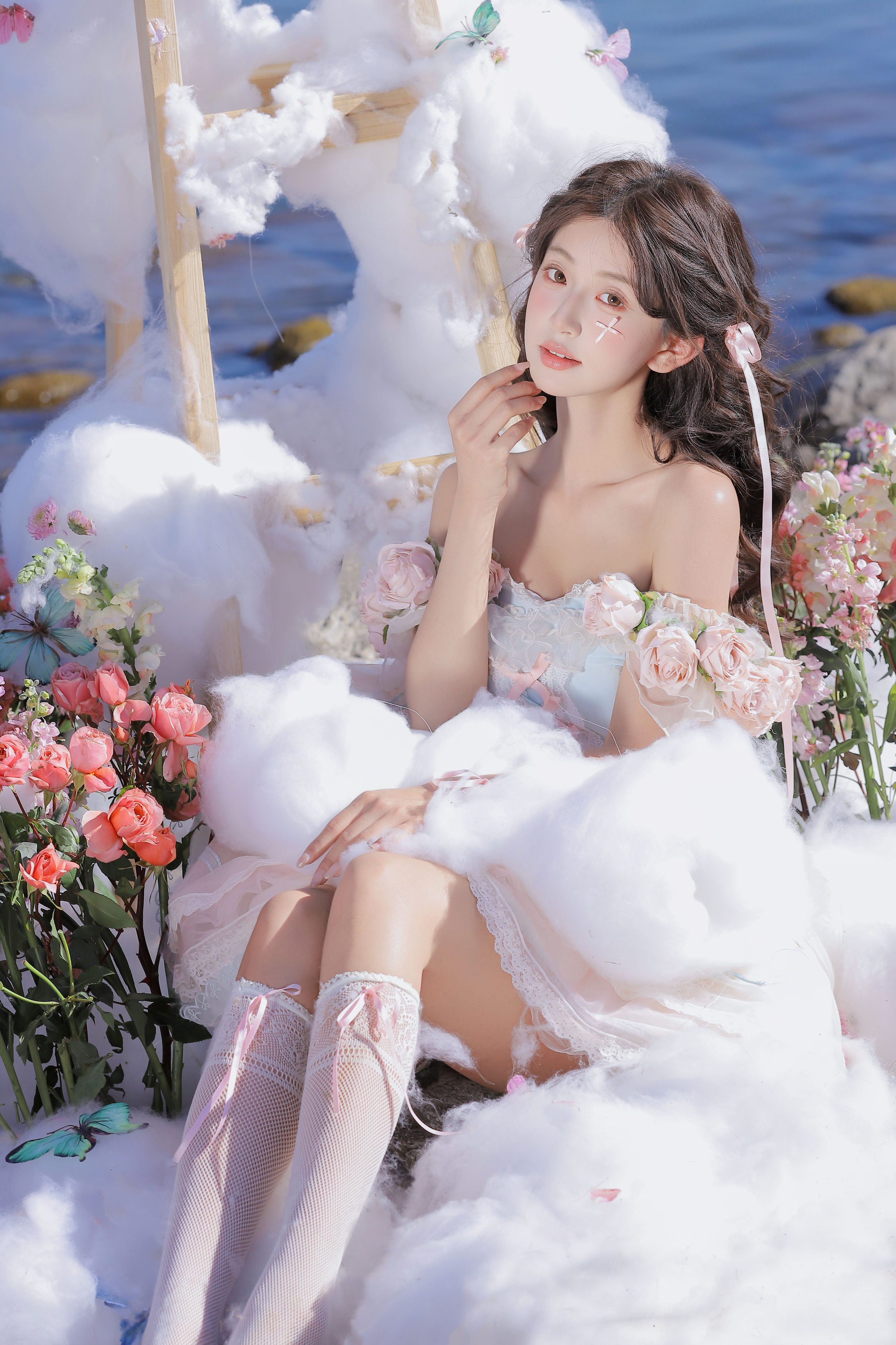 少女的云端梦境_燕燕有梨涡 – 写真美图作品在线欣赏