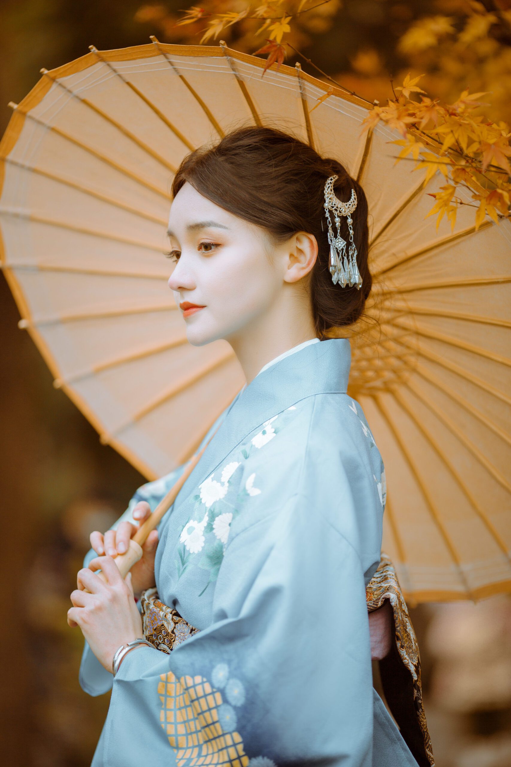 深秋邂逅柒柒 – 惟美写真在线赏-远影归灯