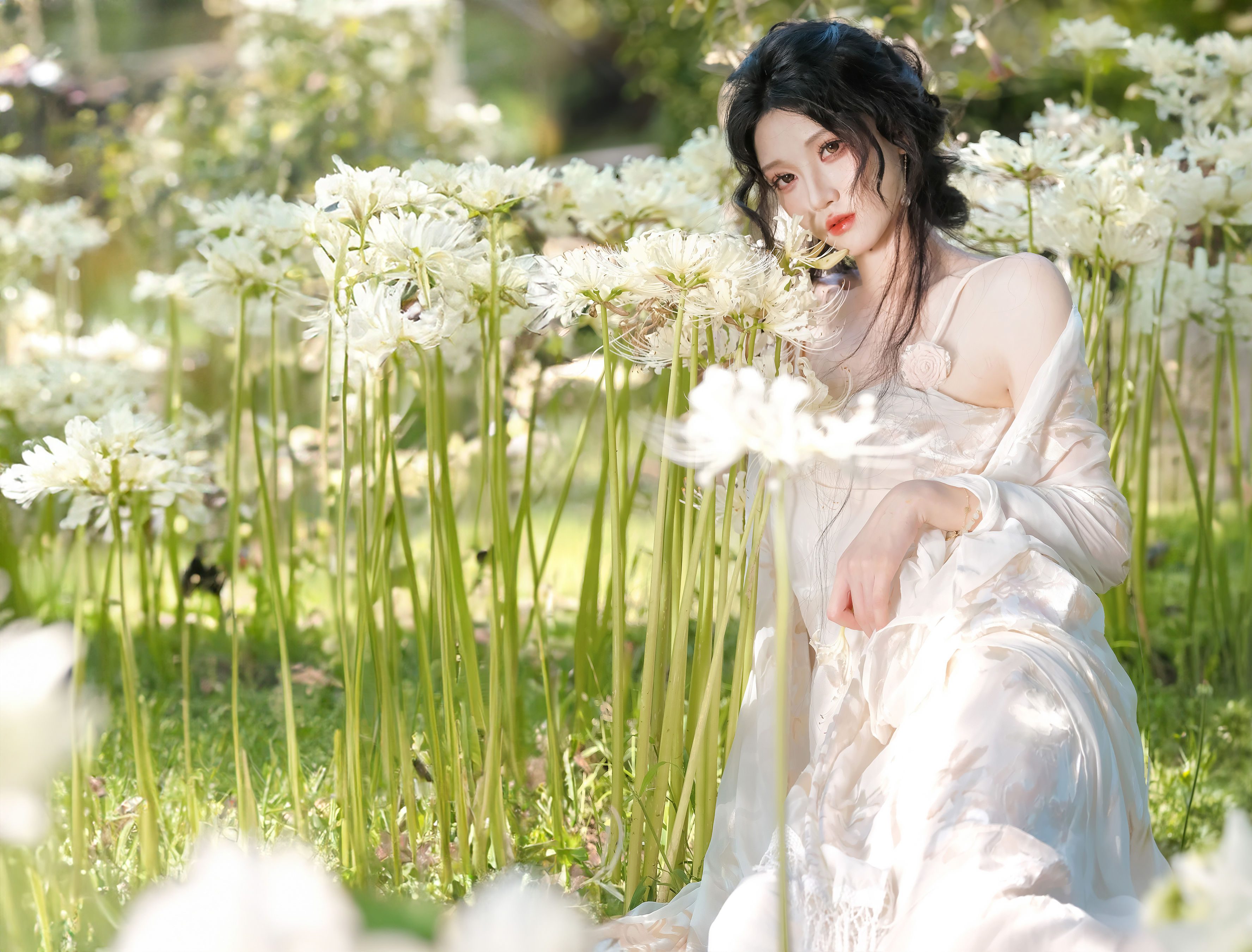 白色彼岸_当初叫人家小田田 – 写真美图作品在线欣赏