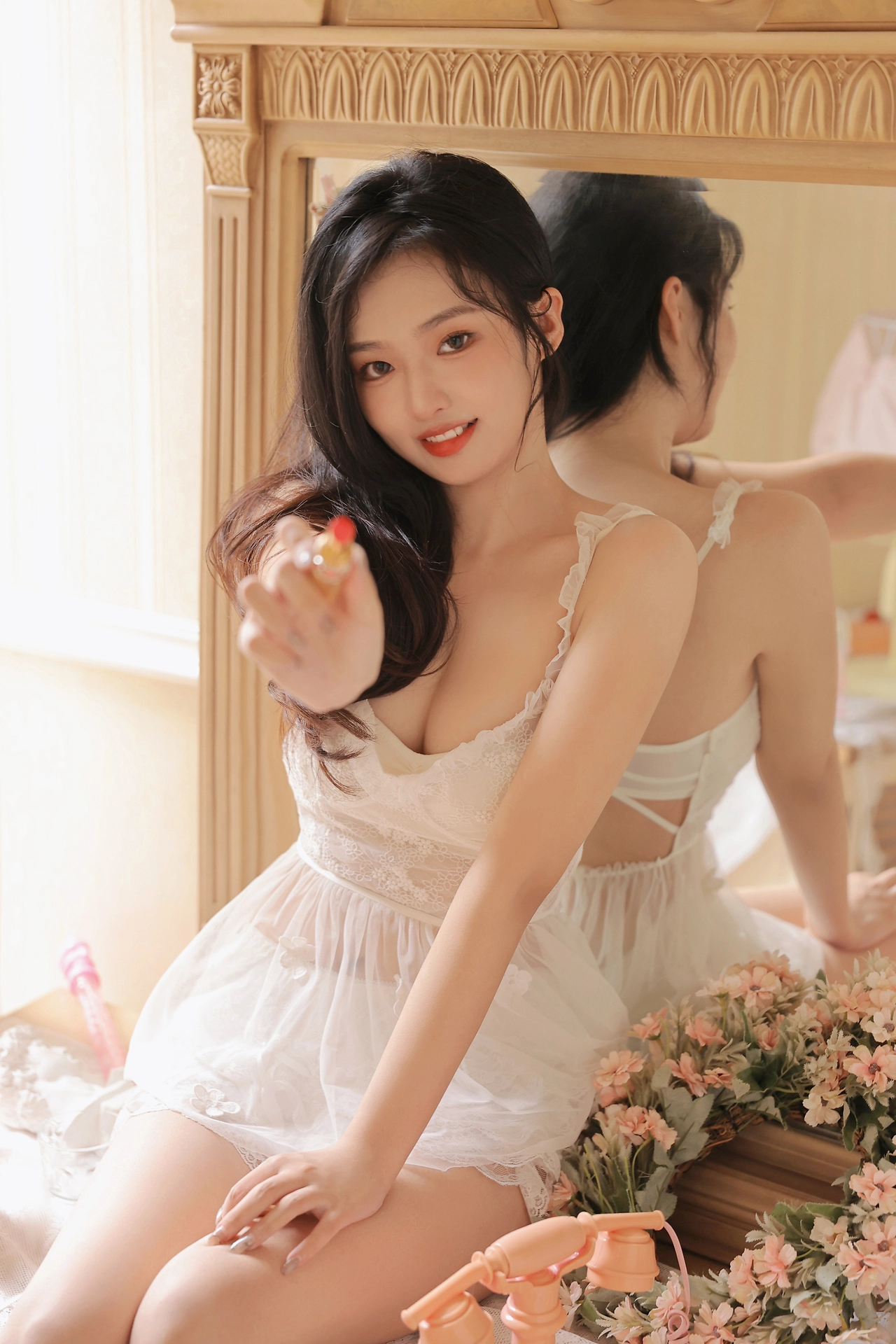 没人能拒绝初恋脸的美少女吧？！清纯感拉满！