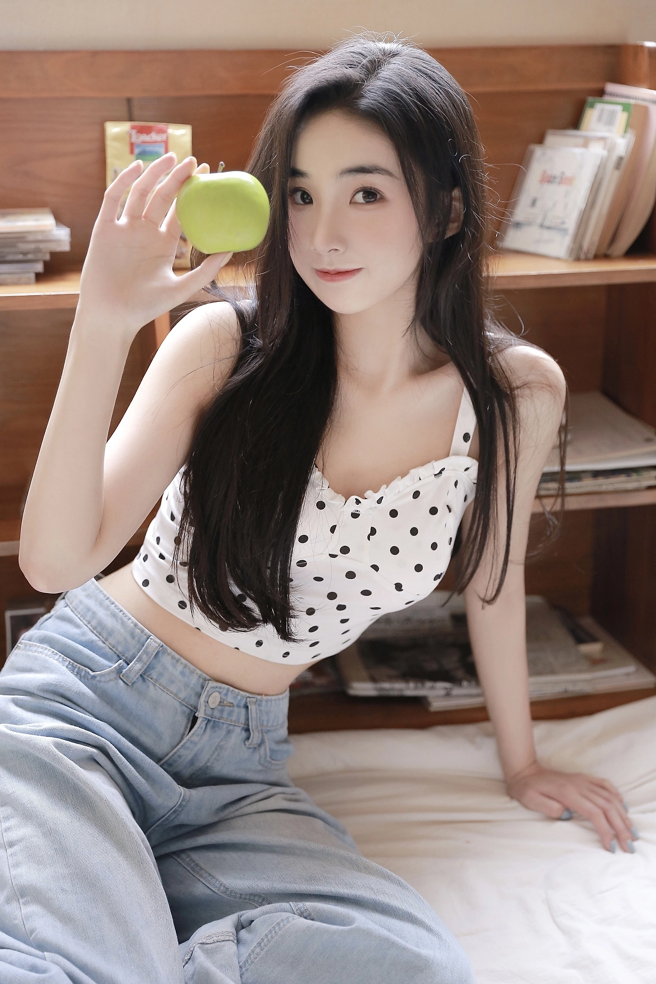 没人能拒绝初恋脸的美少女吧？！清纯感拉满！