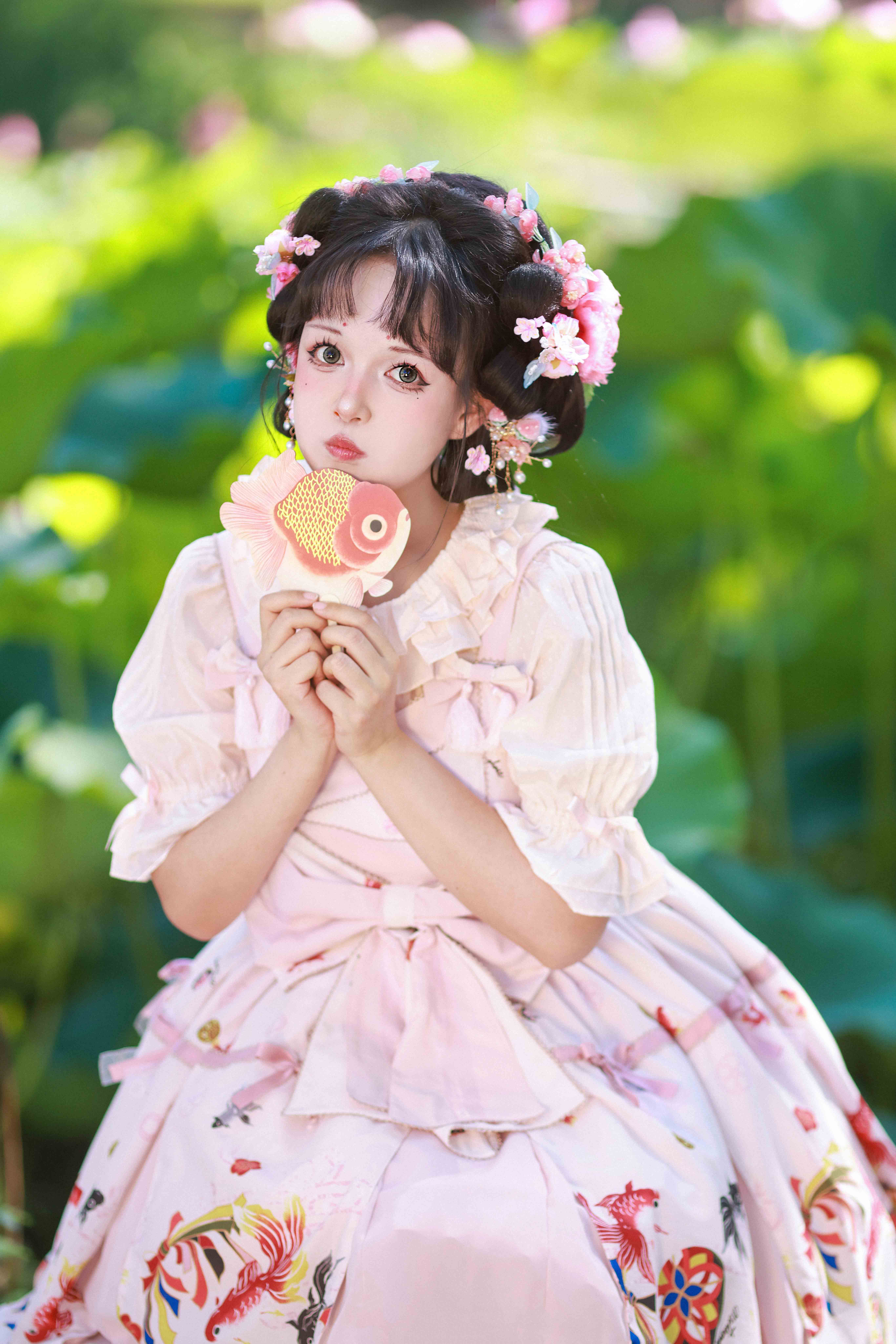 夏日炽热如火，好运如莲朵朵绽放～