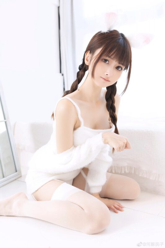 小白兔萌照 夏日少女写真集-远影归灯