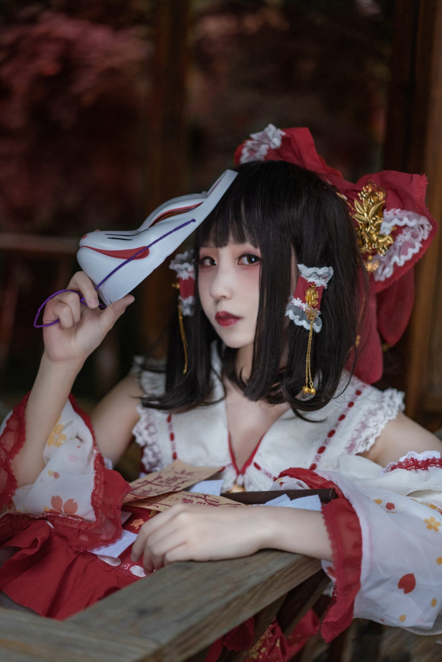 东方project博丽灵梦cosplay