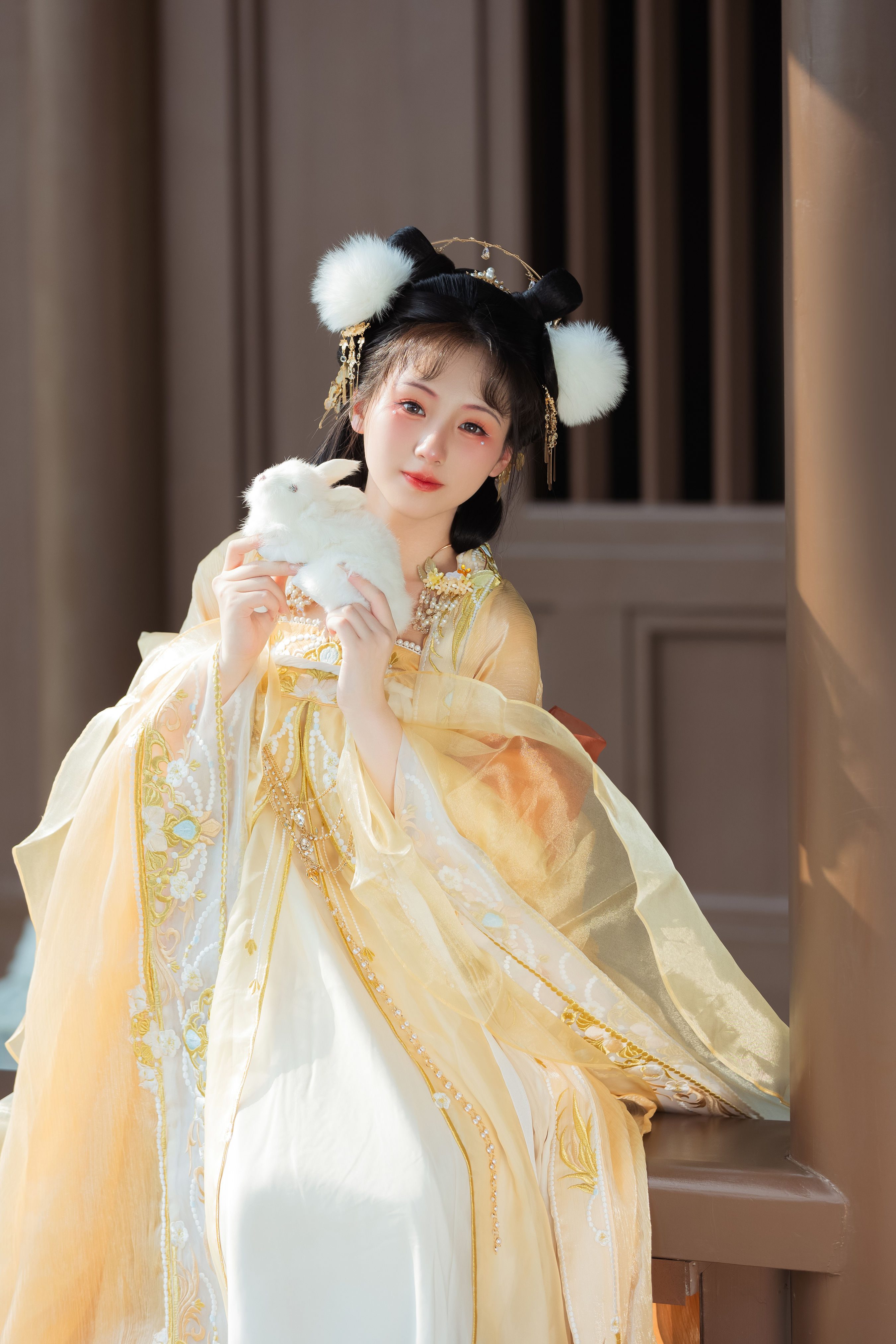 玲珑玉兔_一只年糕精 – 美图作品图片欣赏