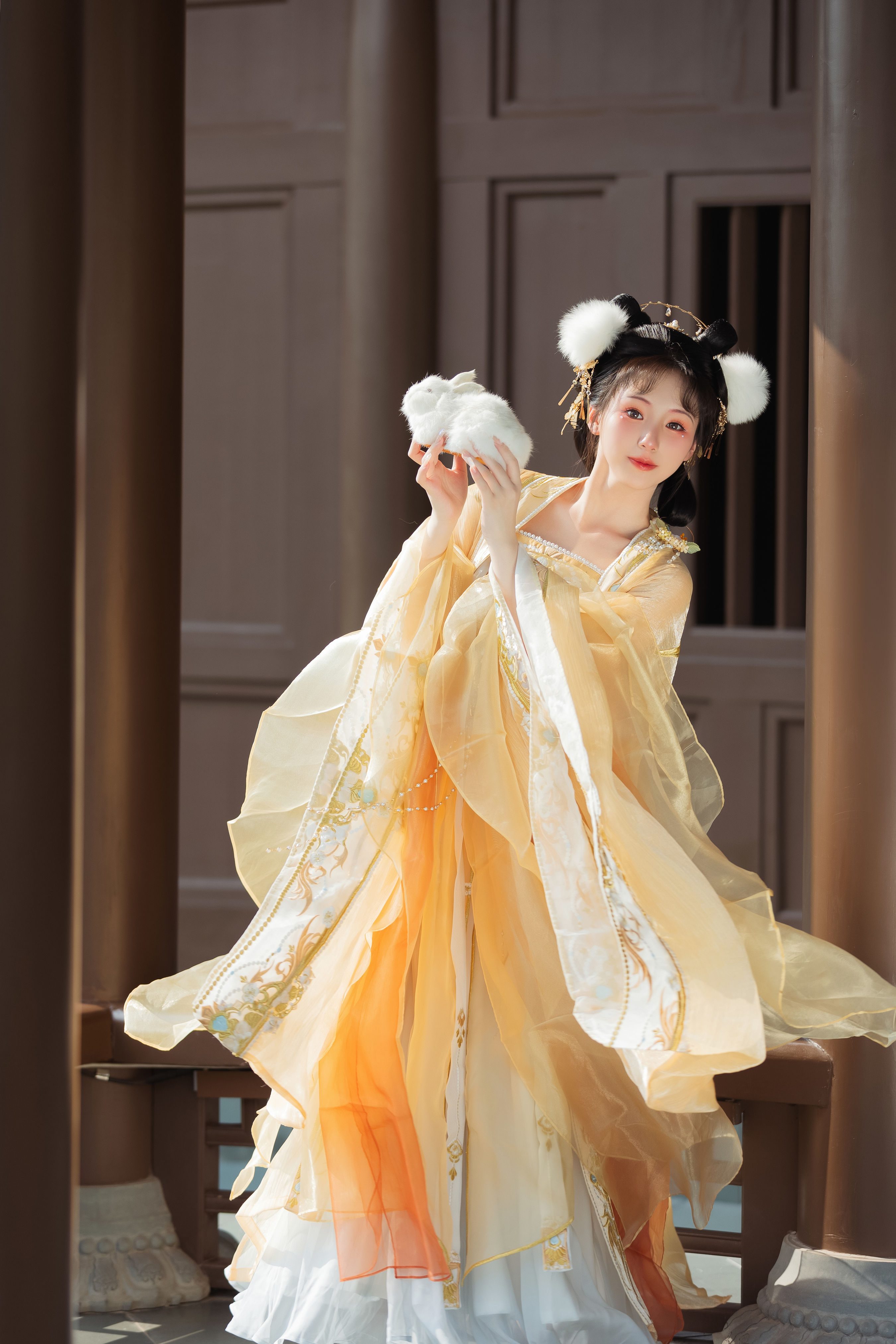 玲珑玉兔_一只年糕精 – 美图作品图片欣赏