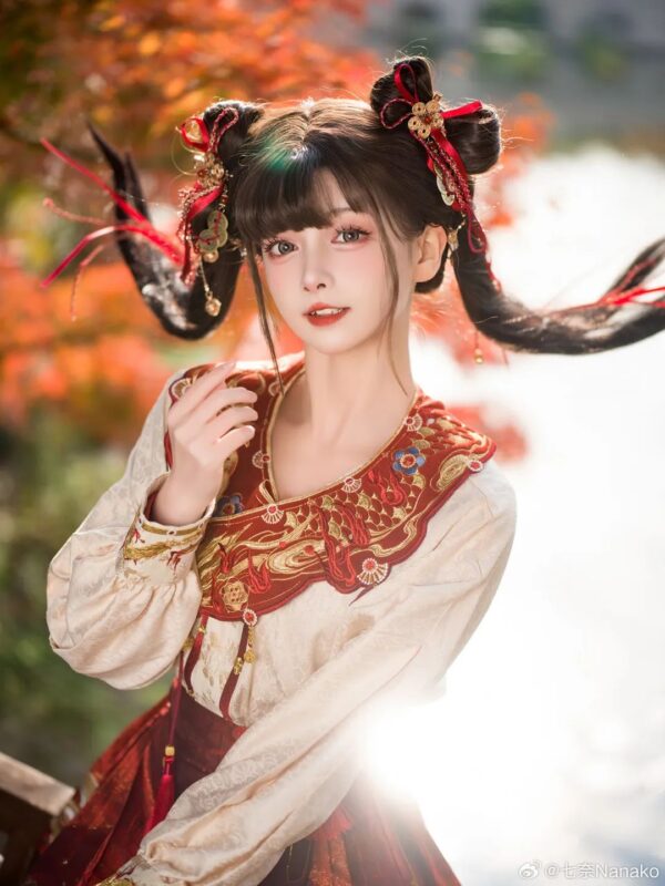 国风少女 | 扮个可爱过新年啦～-远影归灯