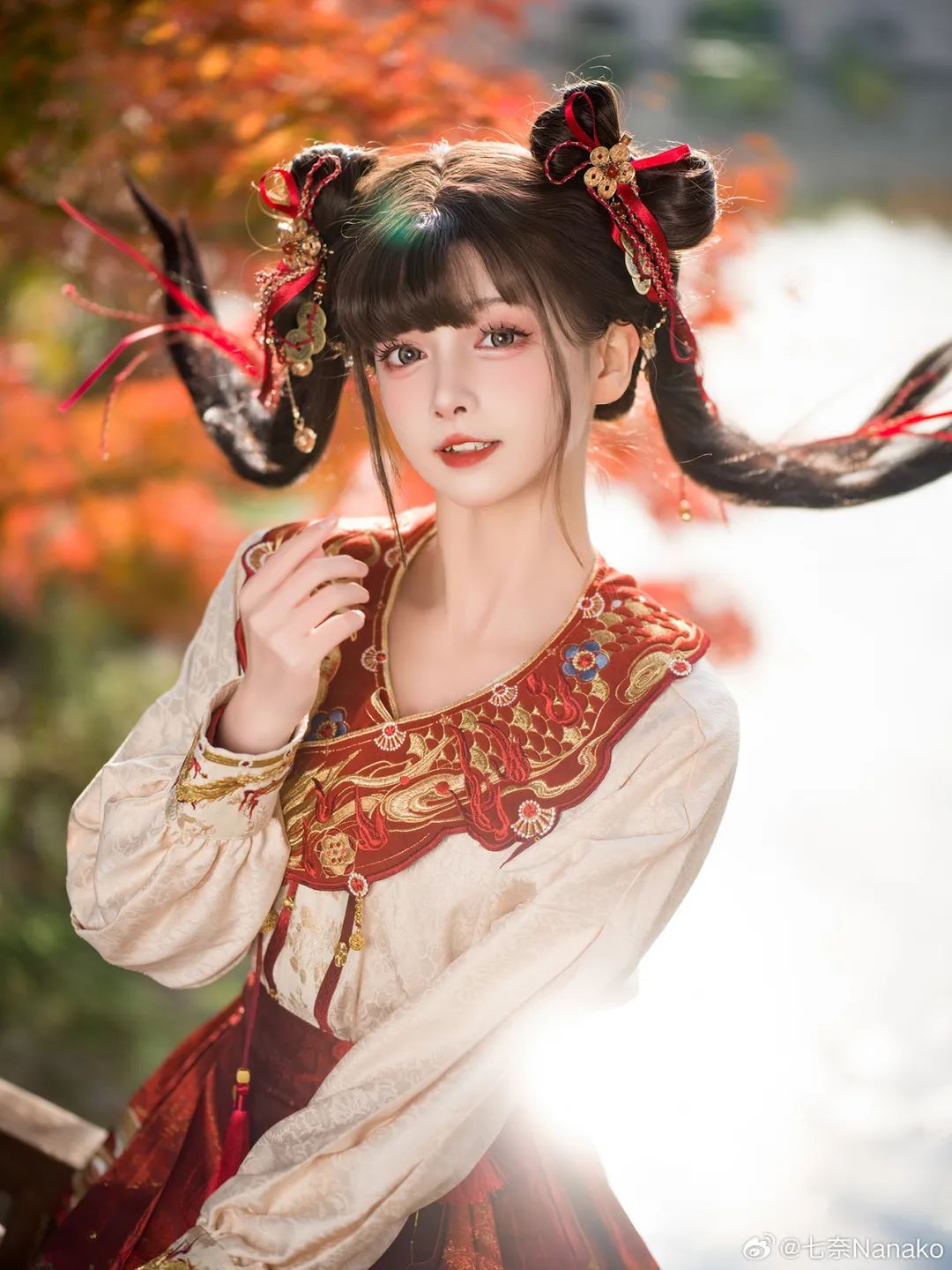 国风少女 | 扮个可爱过新年啦~-远影归灯