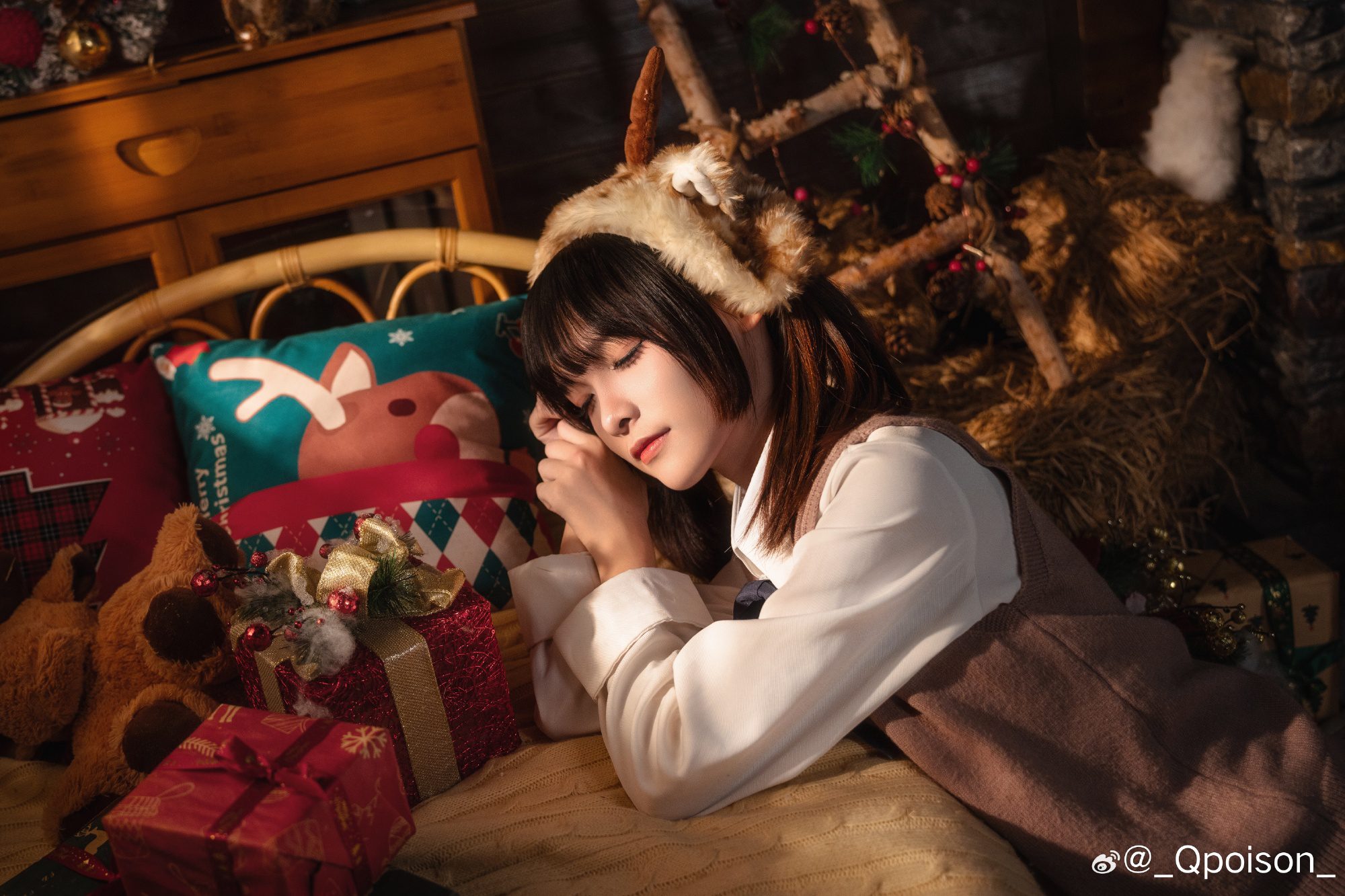 006nEHO8gy1hl64b6fpmwj34oj34cnpk.jpg 圣诞快乐呀 ??“Merry christmas~”??