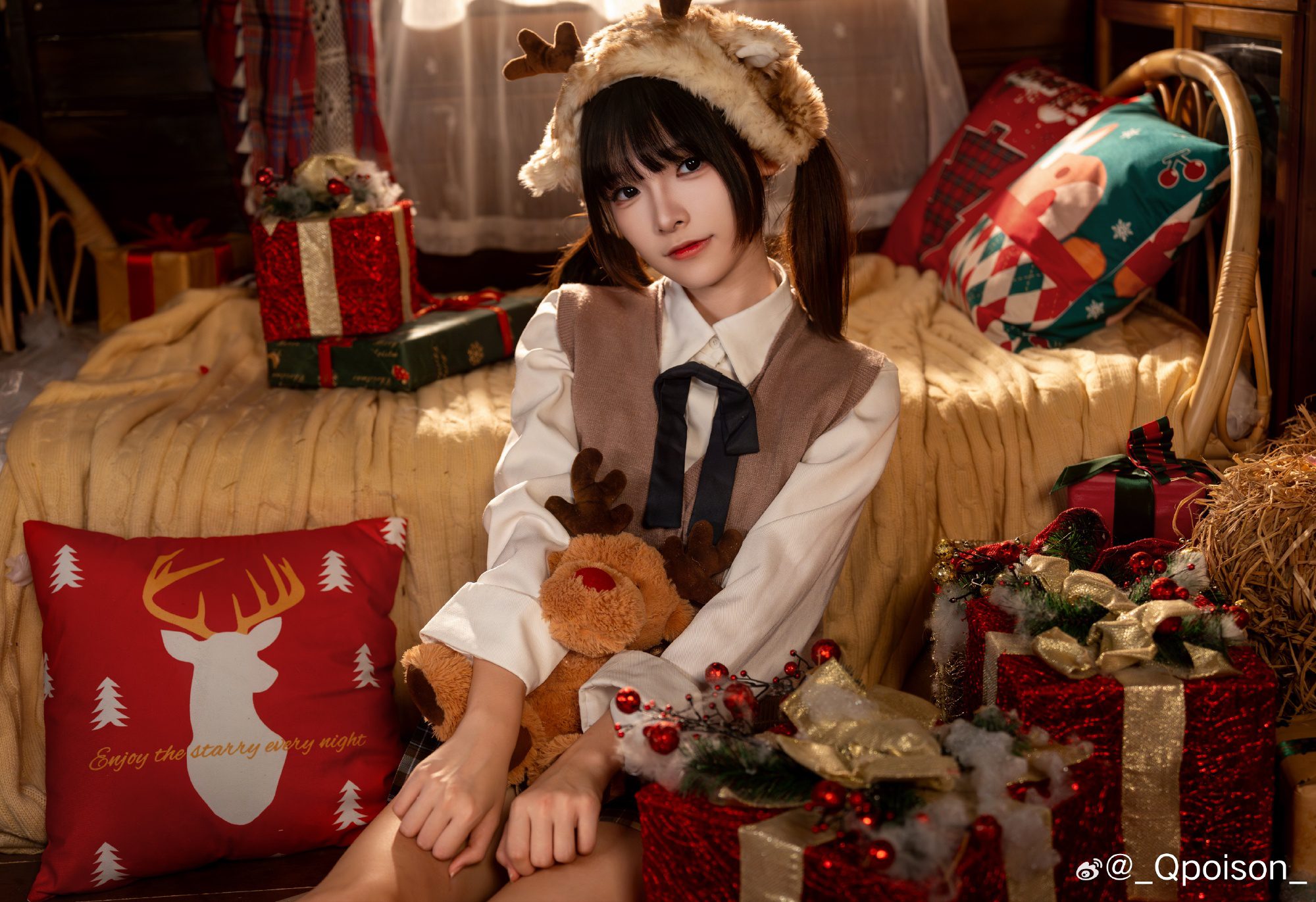006nEHO8gy1hl64cqu6sfj34wo3d3npi.jpg 圣诞快乐呀 ??“Merry christmas~”??