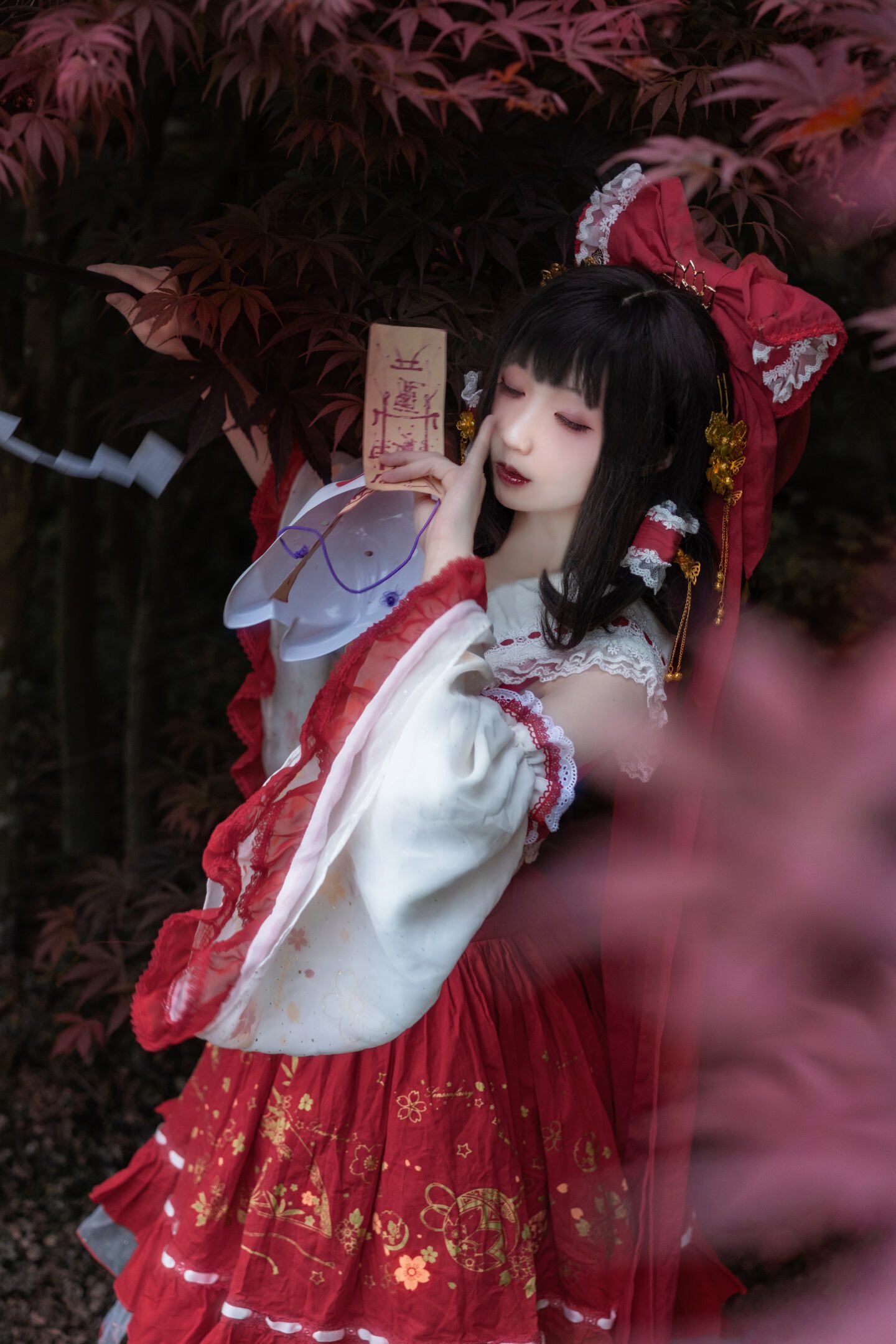 东方project博丽灵梦cosplay