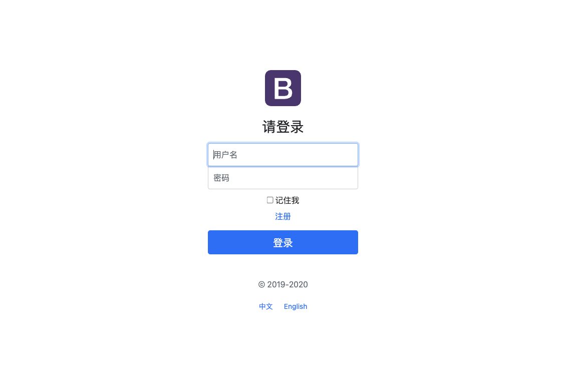 登录页面
