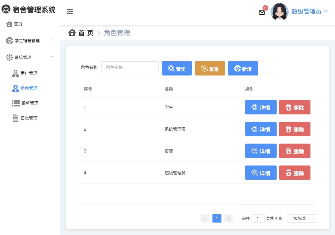 角色管理