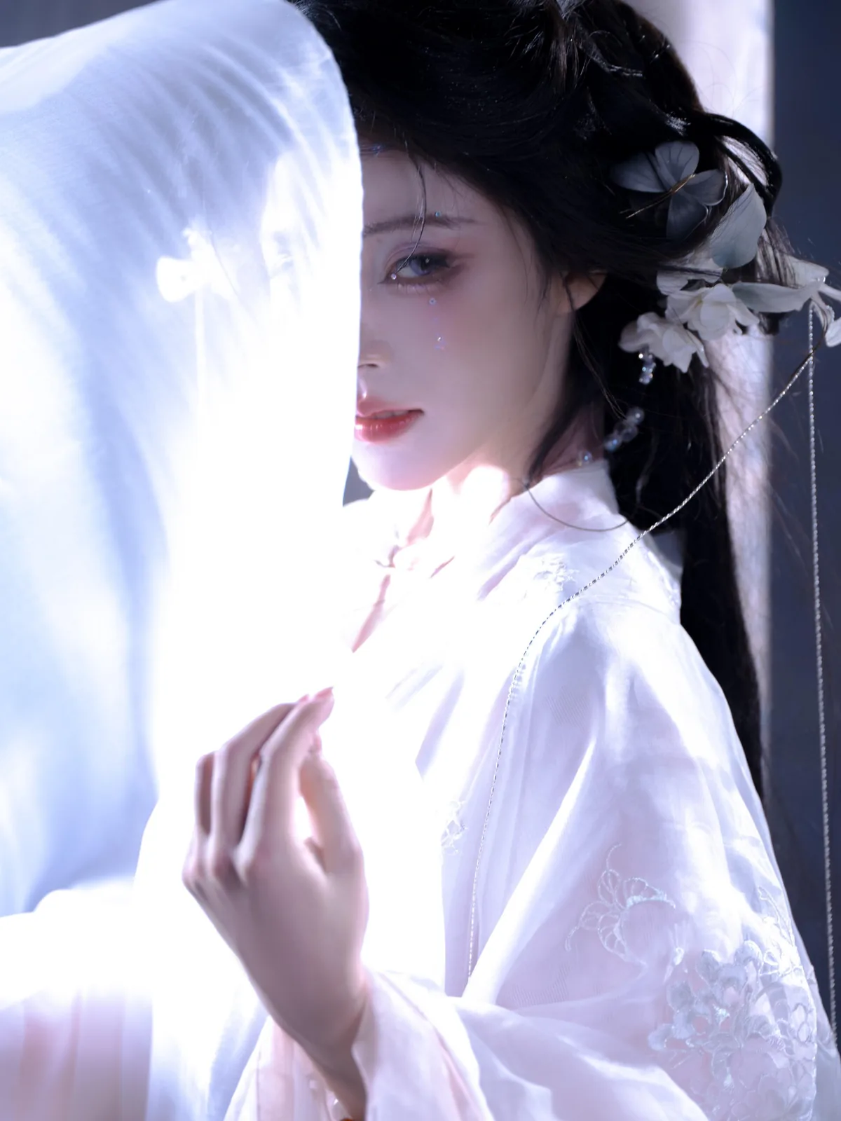 白纱晶泪 · 仙气汉服棚拍人像(04)
