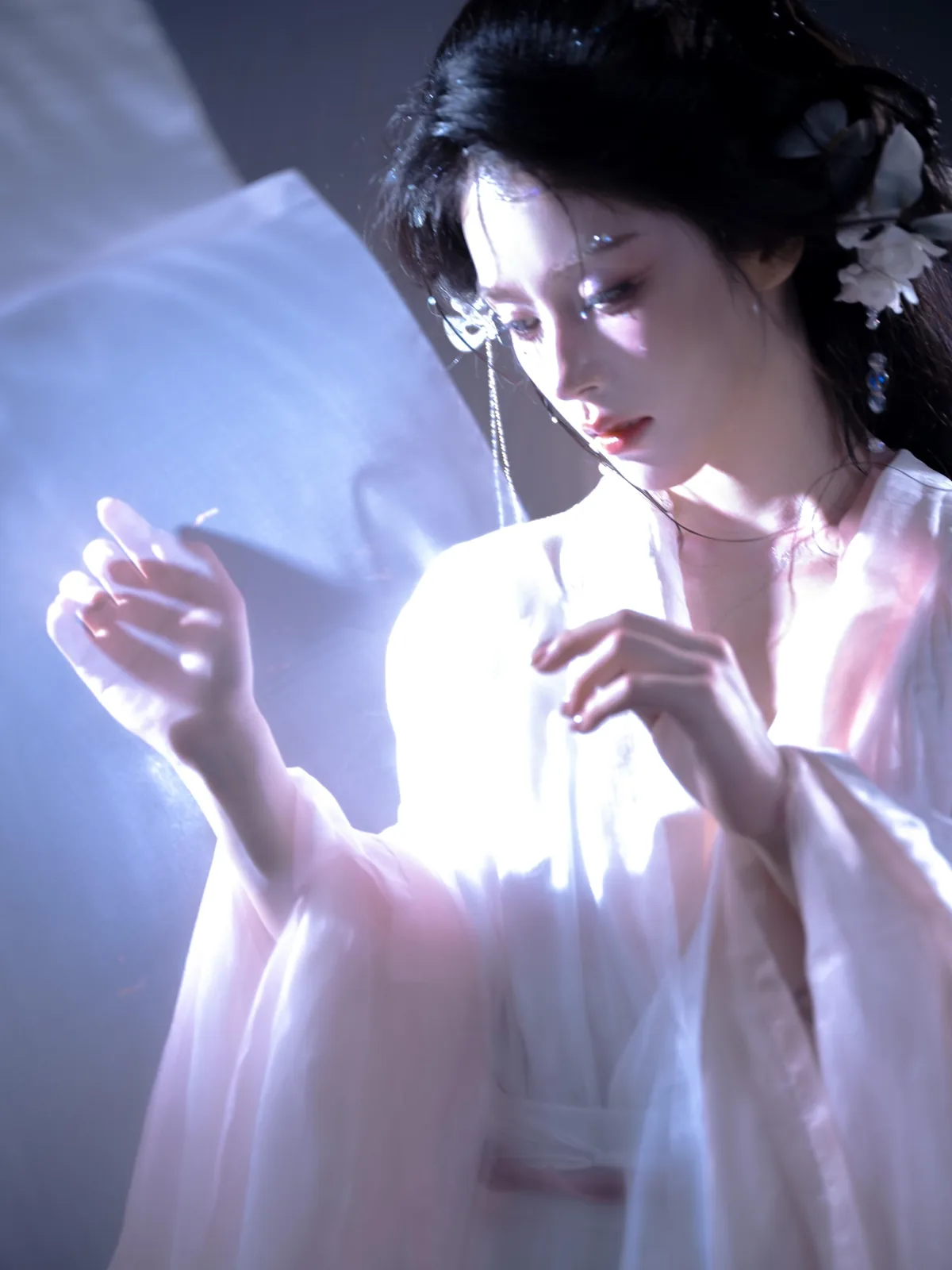 白纱晶泪 · 仙气汉服棚拍人像(05)