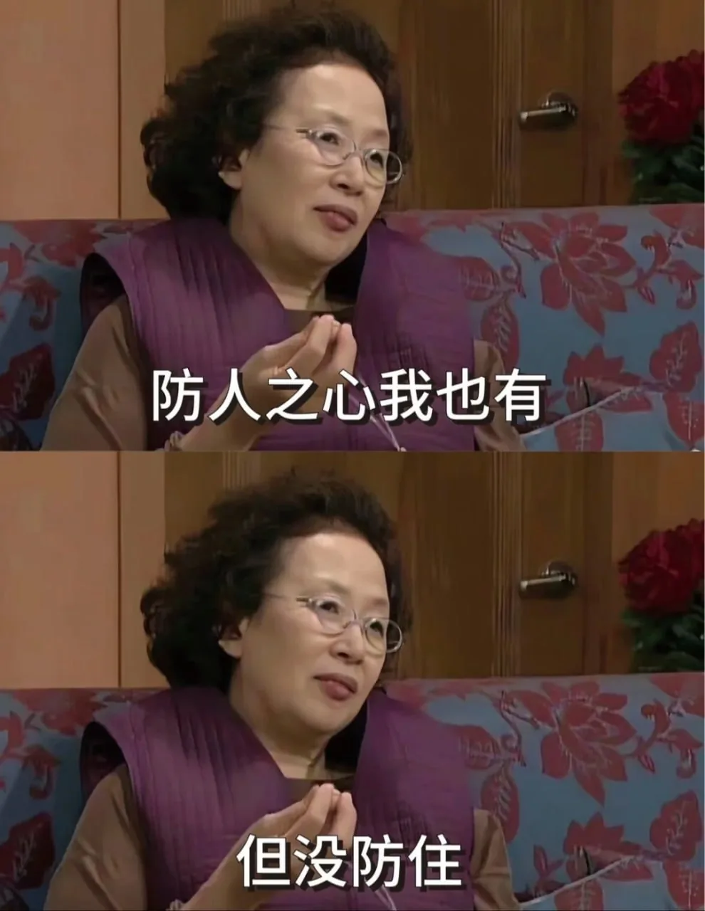 卷发眼镜阿姨 · 日常吐槽表情梗图（02）