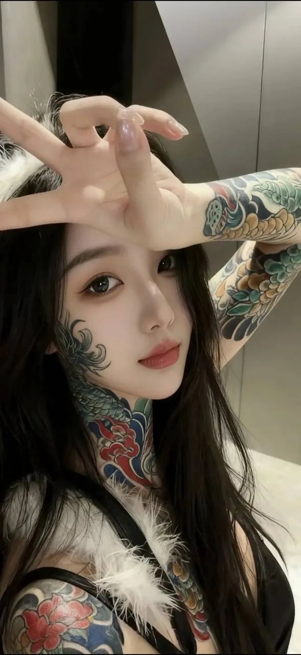 夜色黑衣 · 纹身酷感街头人像（05）